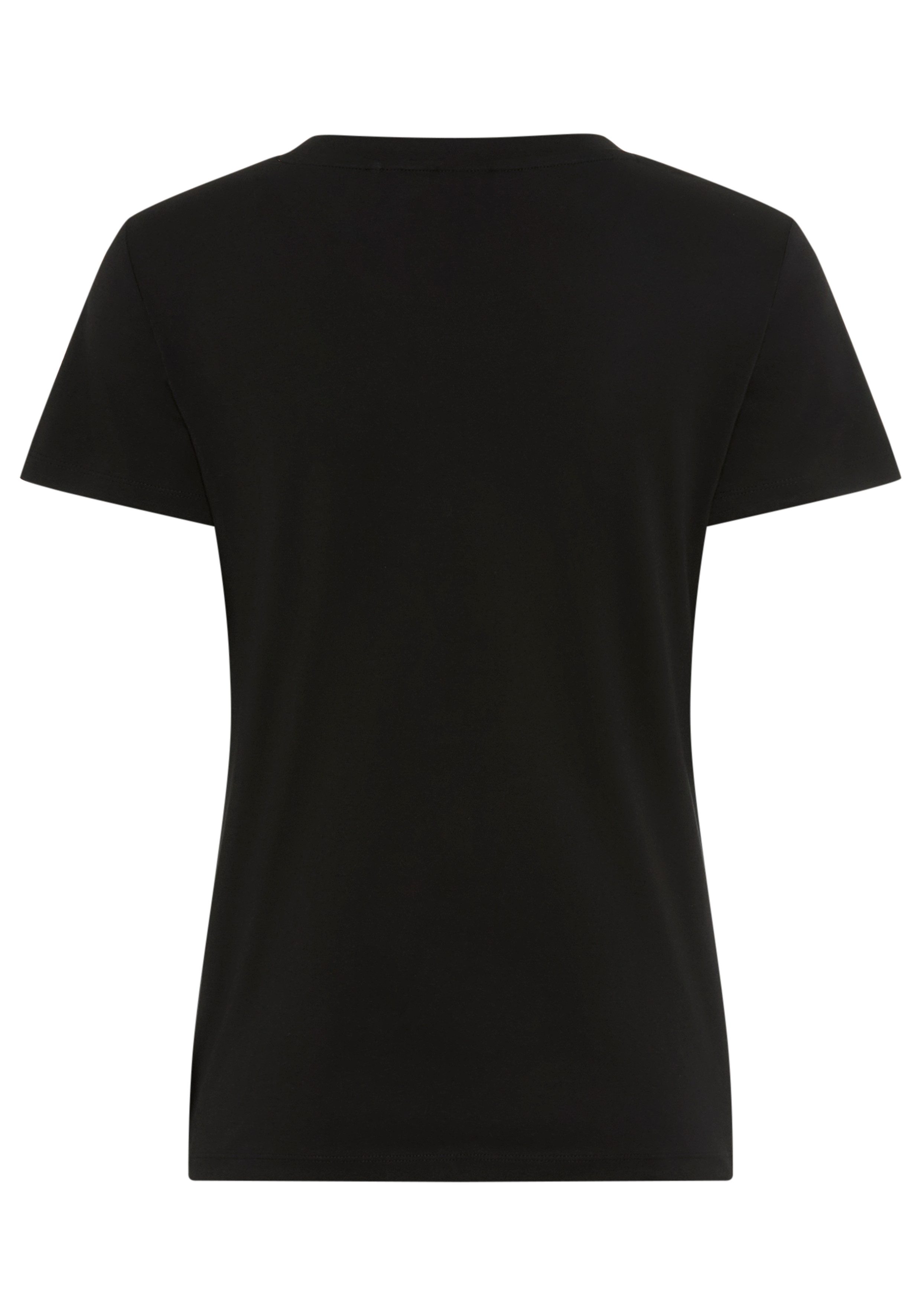 BOSS ORANGE T-Shirt Esogo Premium Damenmode mit Rundhals, Strassapplikation günstig online kaufen