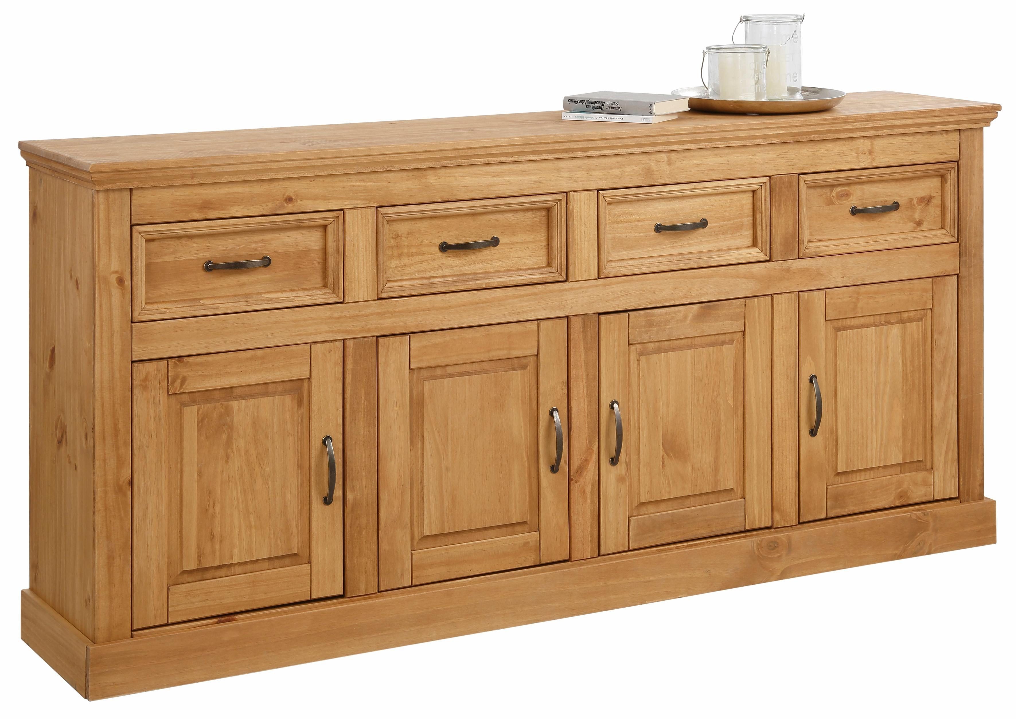 Home affaire Sideboard Selma, Kommode mit 4 Türen und 4 Schubkästen. Breite günstig online kaufen
