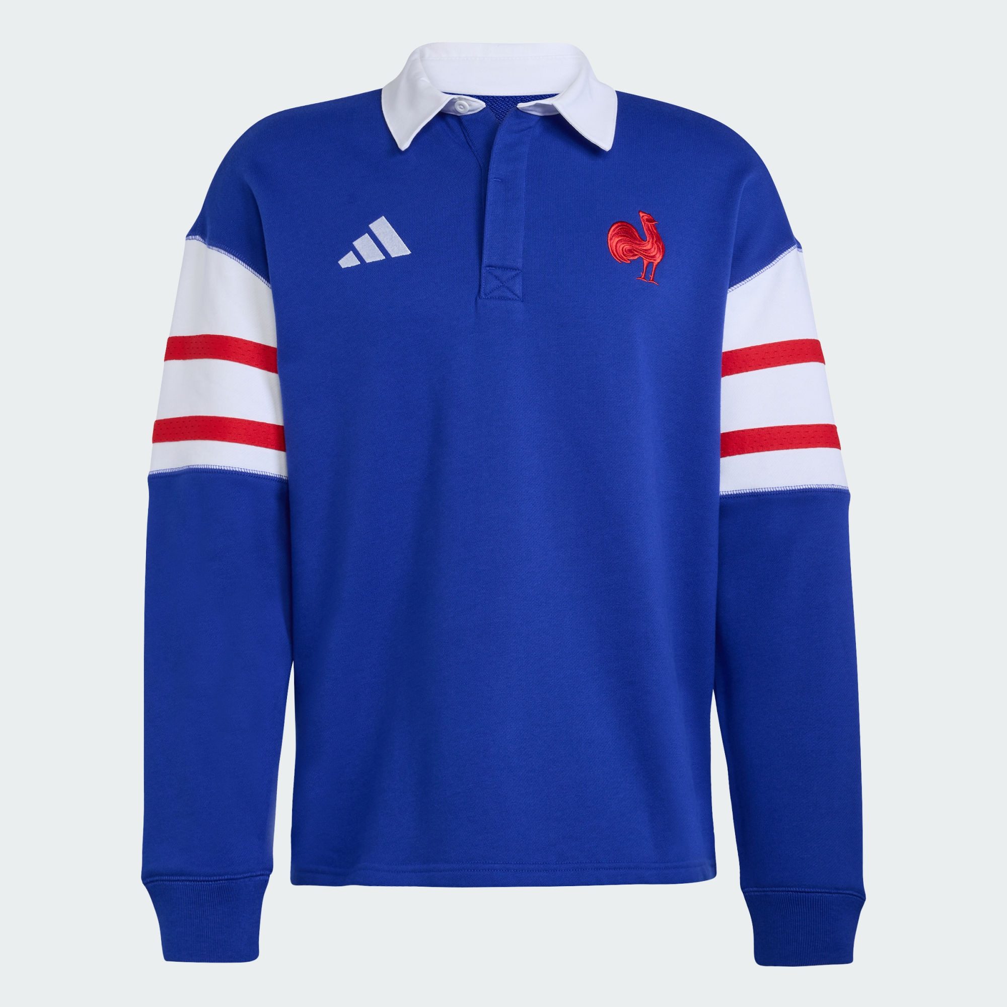adidas Performance Langarm-Poloshirt FFR HERITAGE RUGBY-POLOSHIRT, LANGÄRMLIG (1-tlg)