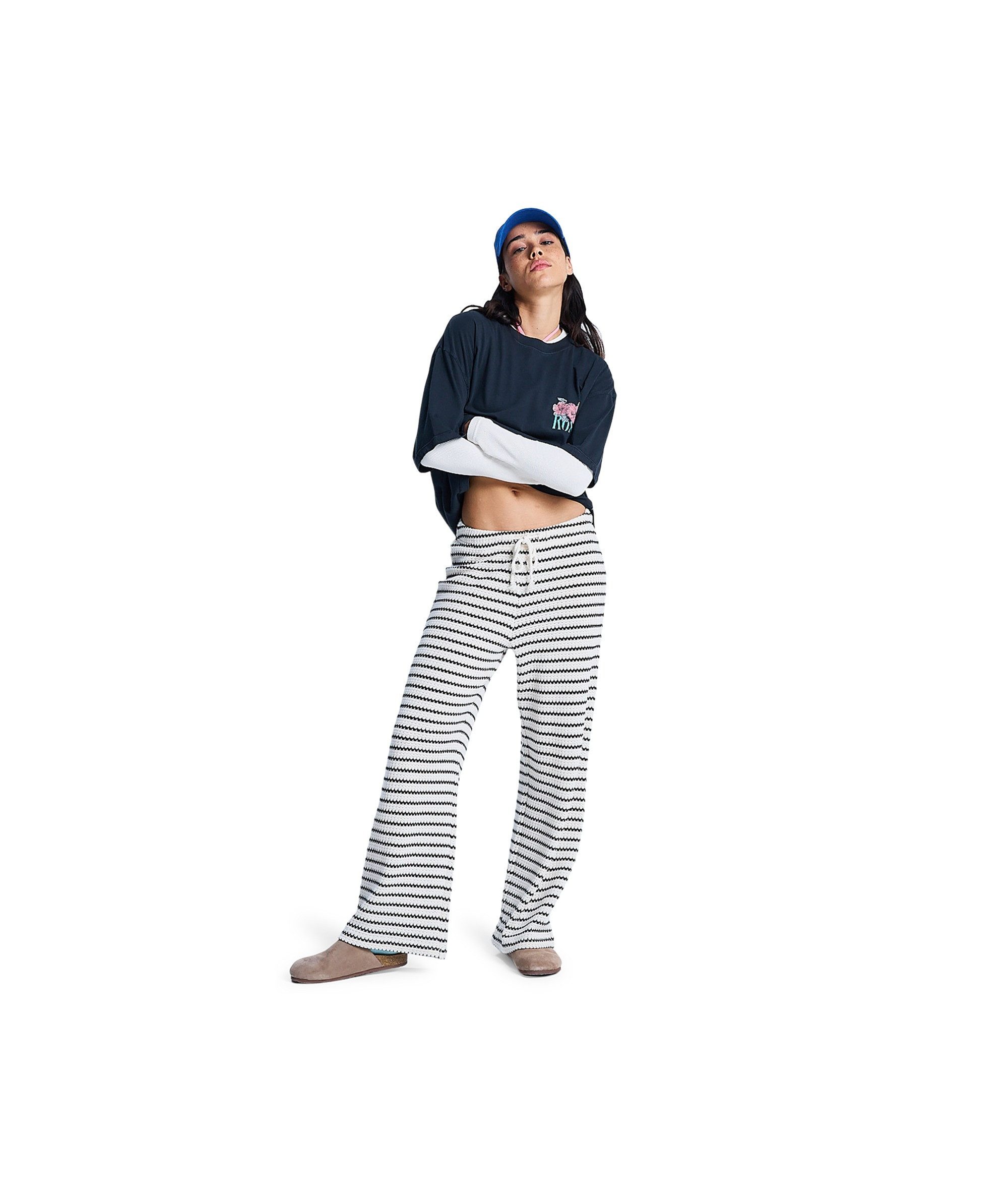 Roxy TALLOVERSIZE WASHED Kurzarm, lässiger Stil, für Alltag und entspannte Aktivitäten