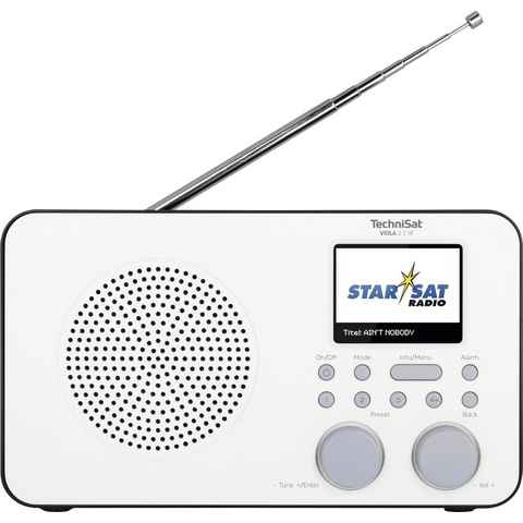 TechniSat VIOLA 2 C IR Tragbares Internet-Radio (Digitalradio (DAB), Internetradio, UKW mit RDS, mit DAB+, Farbdisplay, Akku)