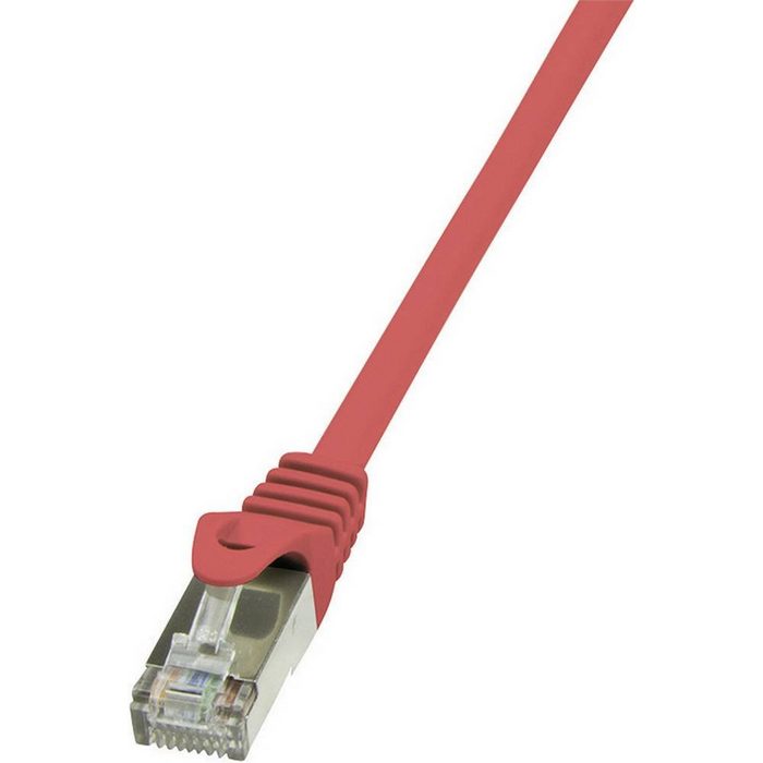 LogiLink Netzwerkkabel CAT 5e F/UTP 2 m LAN-Kabel (2.00 cm)