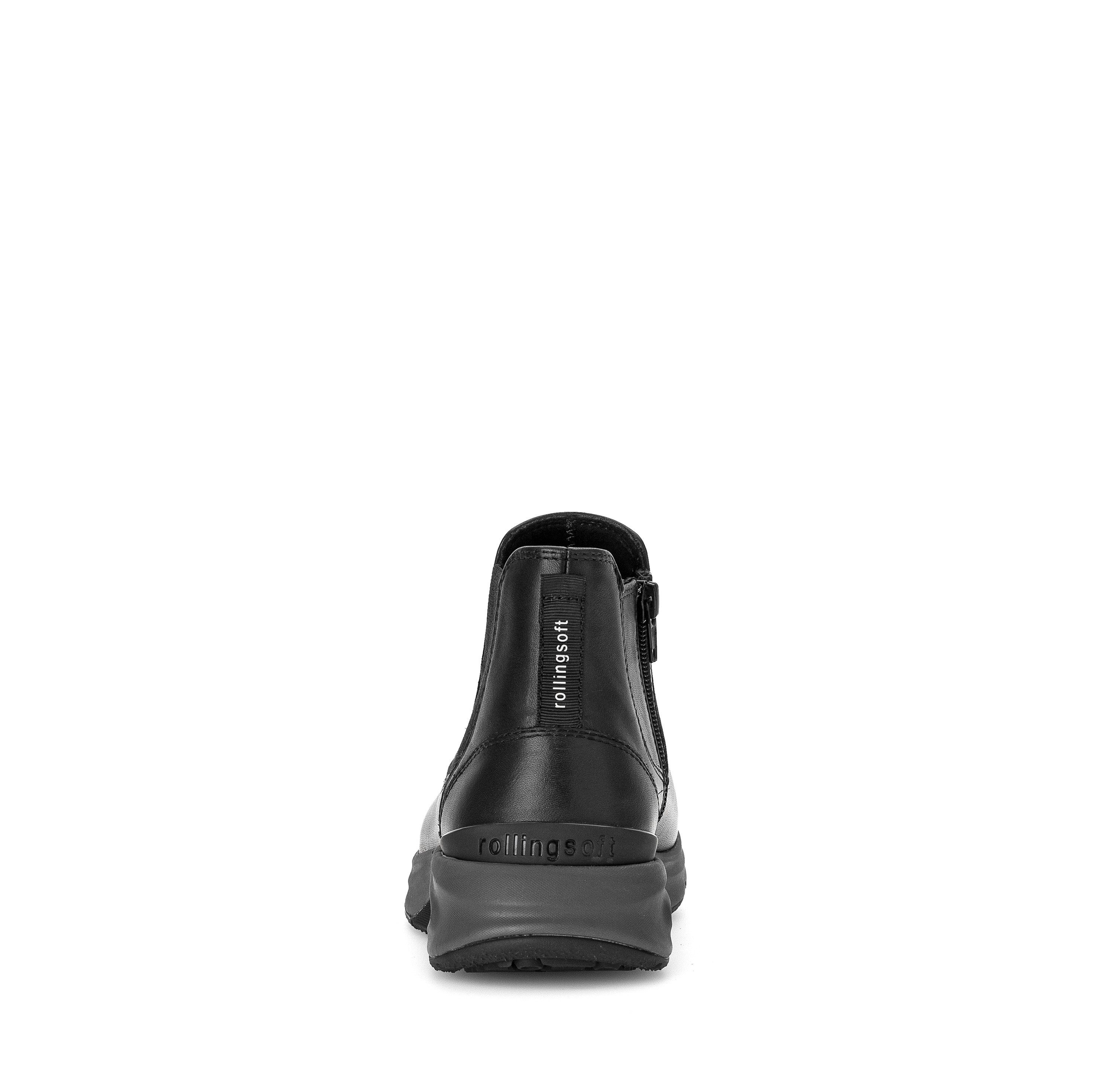 rollingsoft Chelseaboots Keilabsatz, High Top-Sneaker mit Stretcheinsatz an der Außenseite