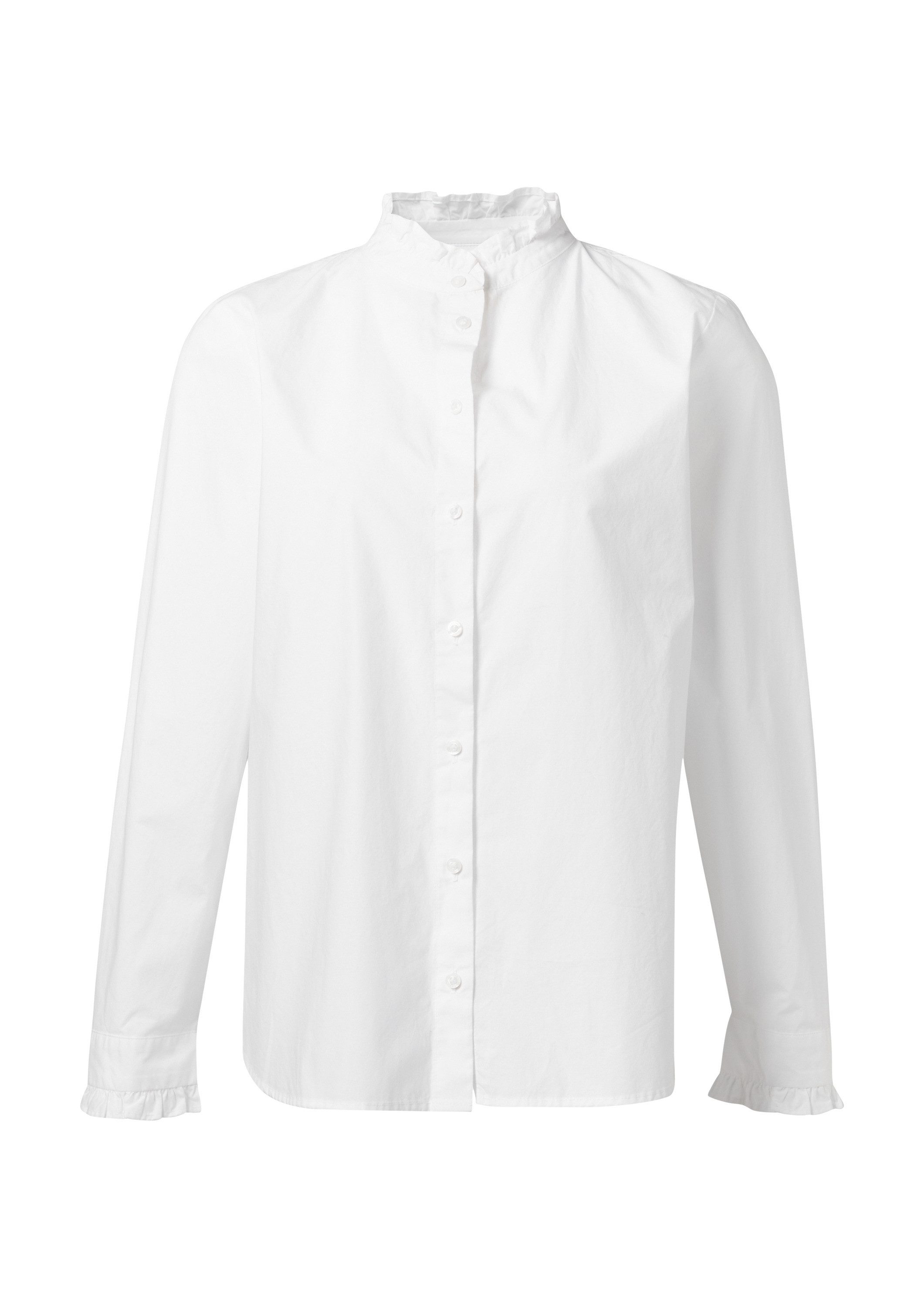 comma Langarmbluse Bluse Bluse aus Popeline günstig online kaufen