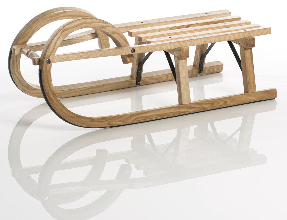 SIRCH Hörnerrodel Sirch Hörnerrodel Esche Standard Plus (1-tlg)