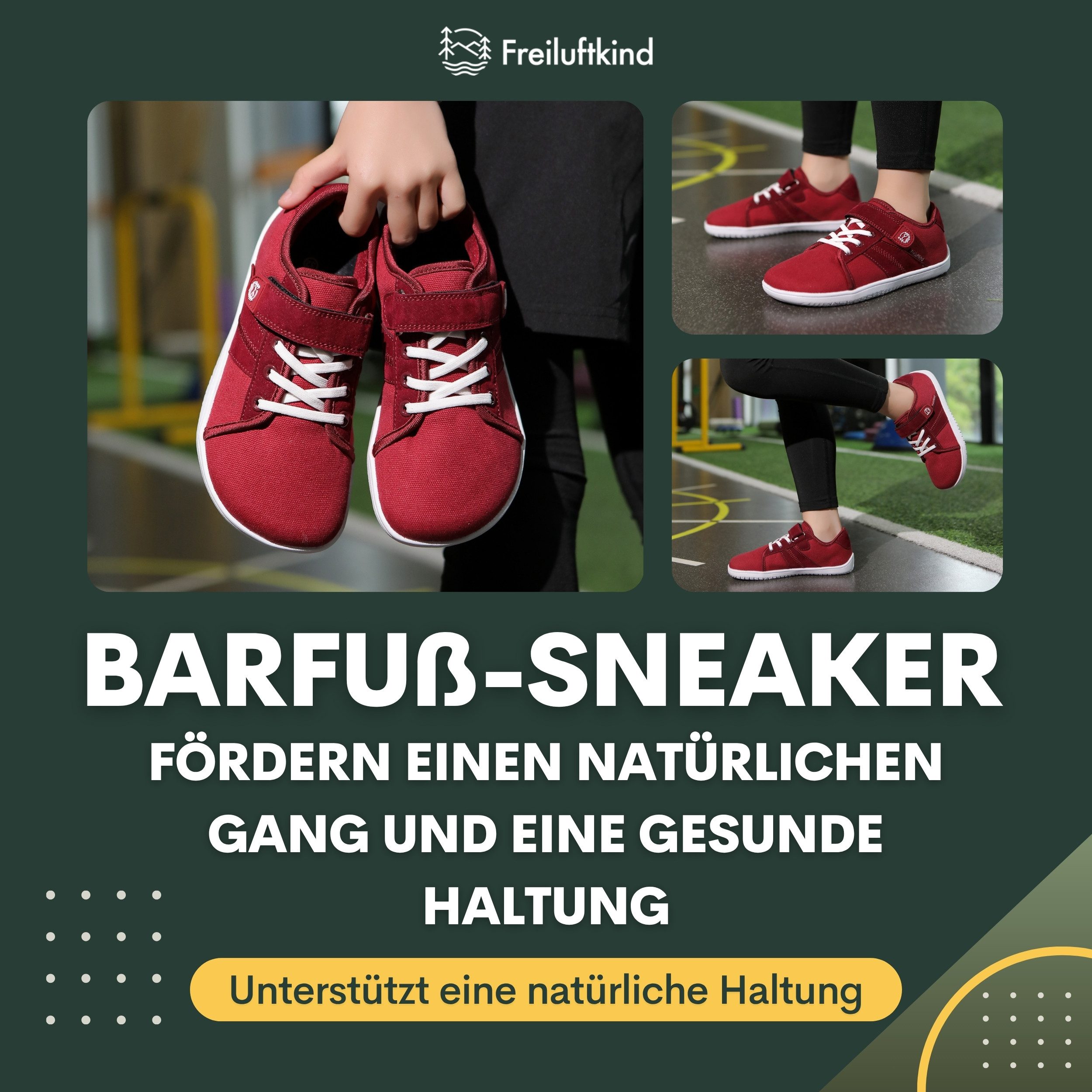 Freiluftkind Baker Kids – Gesunde Sneaker Kinder-Barfußschuhe Barfußschuh – Bild 5 von 5