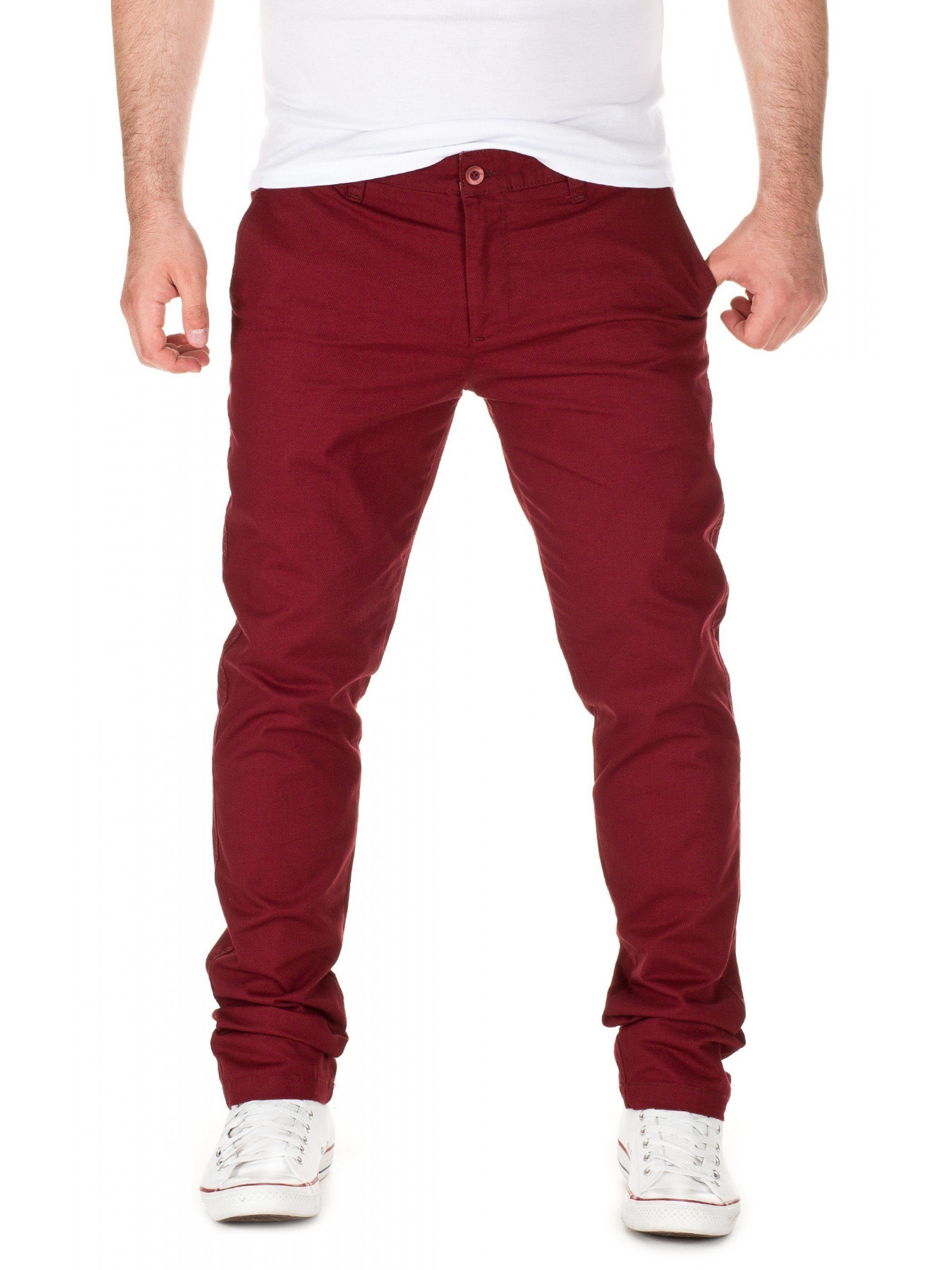 WOTEGA Chinohose Chino Pants Penta Rot (chocolate truffle (1526))