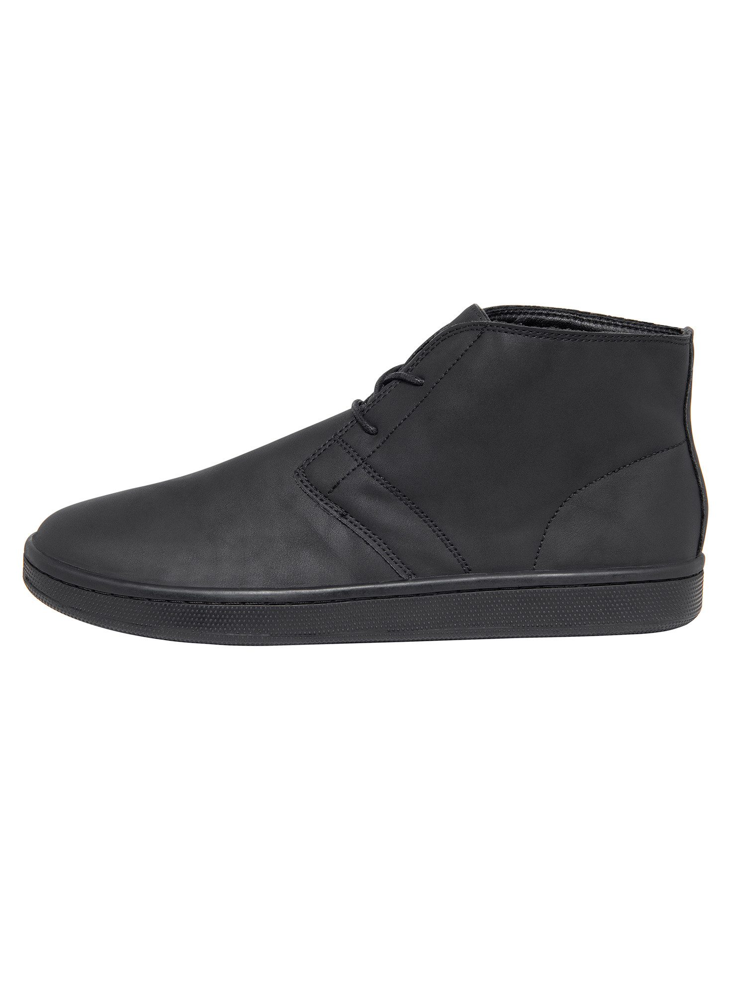 OMBRE Herren Casual Stiefel mit Knöchelhöhe Schwarz 40 Sneaker (kein Set) in Unifarbe