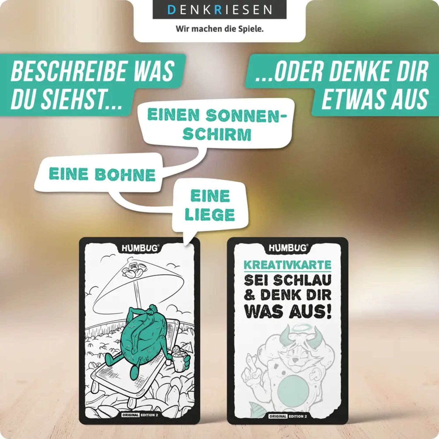 Denkriesen Spiel DENKRIESEN - HUMBUG® Original Edition Nr. 2 - Das zweifelhafte...