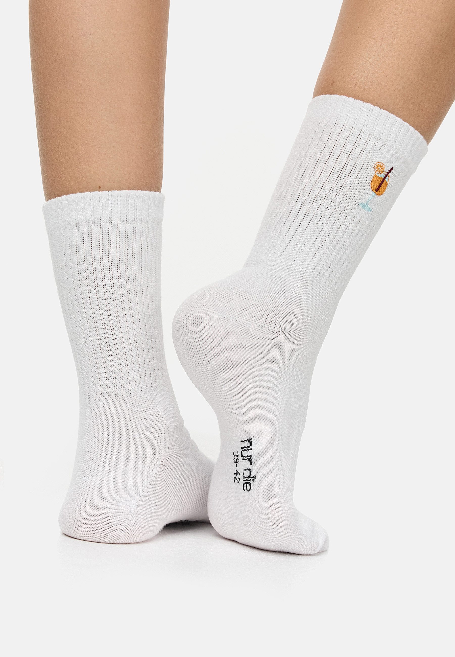 Nur Die Freizeitsocken Statement Socken mit Stickerei (10-Paar) Männer Multipack Mehrpack