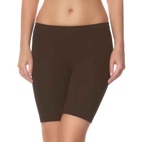 Ladeheid Leggings Damen Shorts Radlerhose Unterhose Hotpants kurze Hose Boxer LAMA04 (1-tlg) elastischer Bund