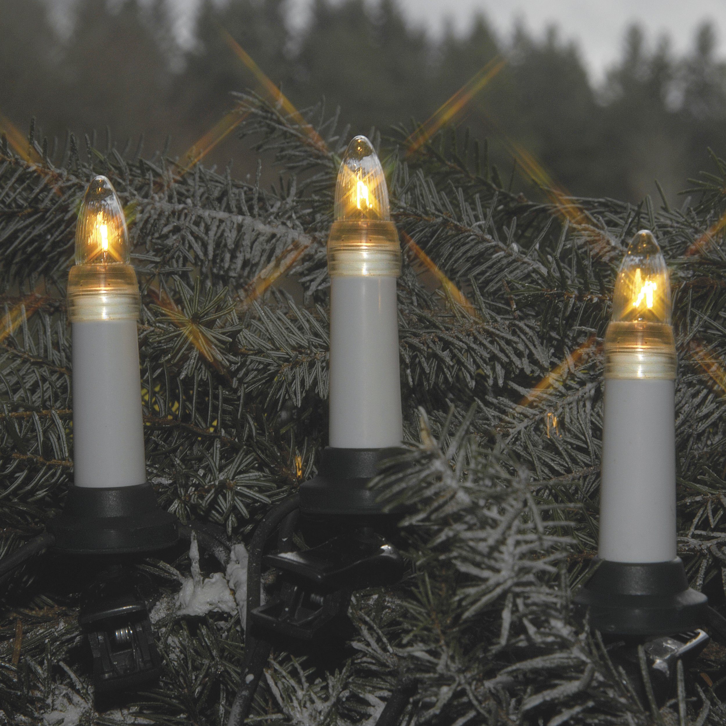 EGLO LED-Kerze, aus Stahl und Kunststoff, Weihnachtsbeleuchtung, Christmas