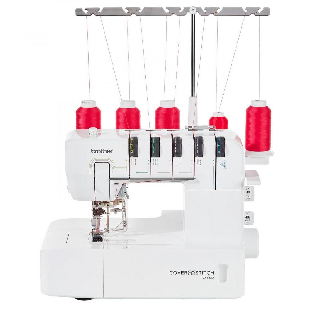 Brother Coverstich-Nähmaschine - CV3550 Coverstitch für ein anspruchsvolles Finish