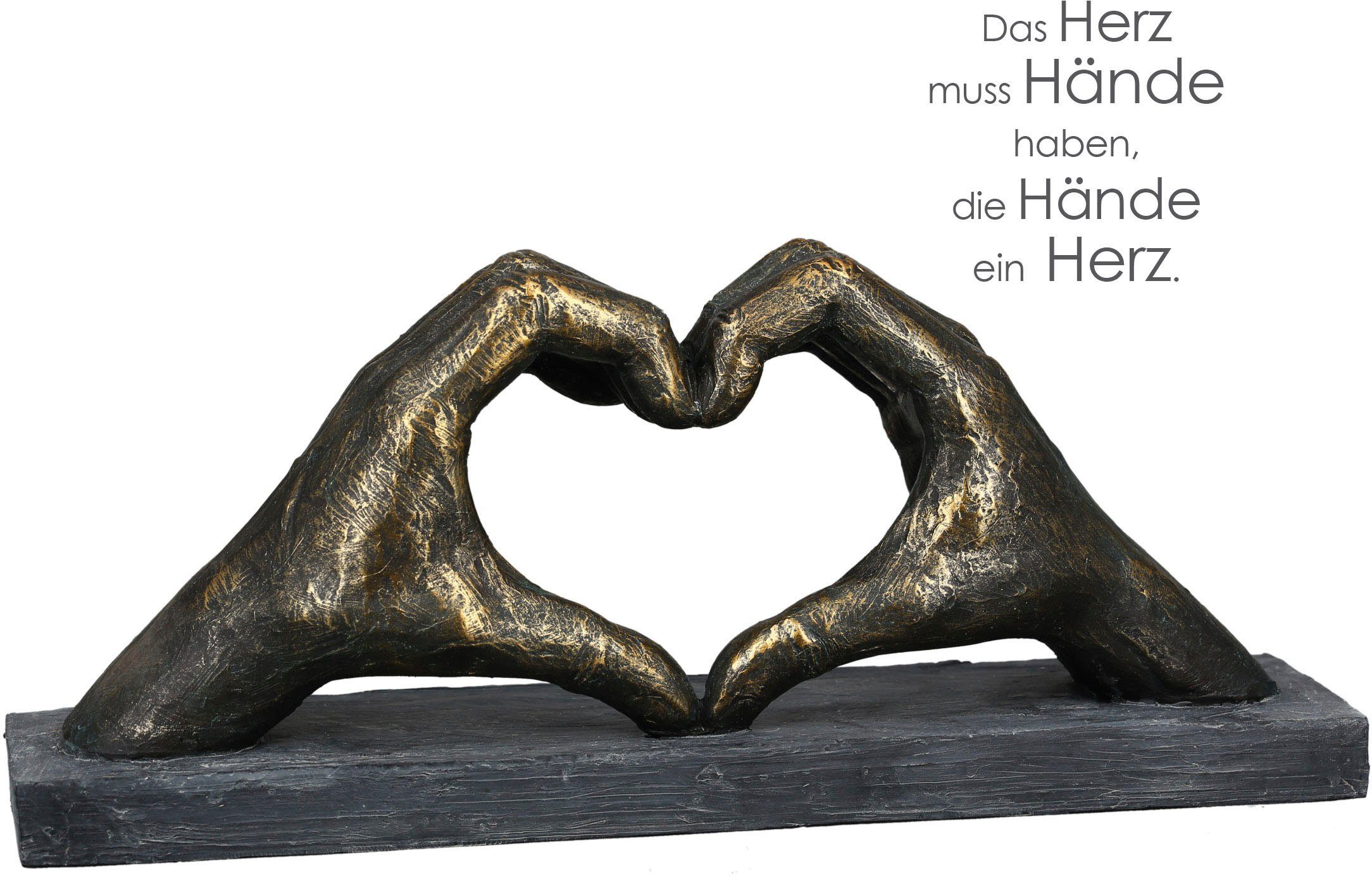 Casablanca by Gilde Wanddekoobjekt Skulptur "Herz günstig online kaufen