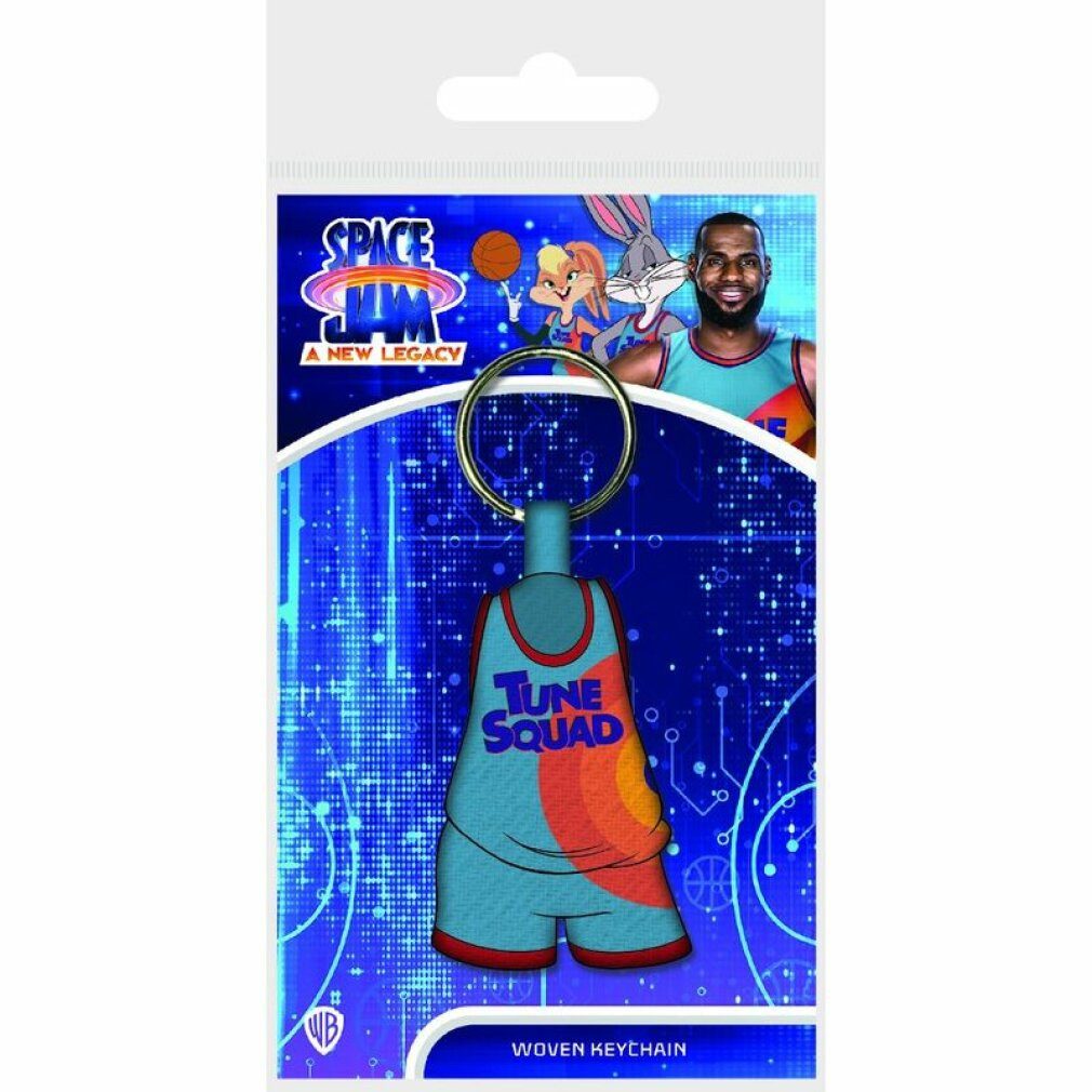 PYRAMID Schlüsselanhänger Space Jam 2 Tune Squad Uniform gewebter Schlüsselanhänger