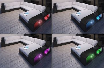 Sofa Dreams Gartenlounge-Set Matera XXL, (Gartenmöbel, Rattan-Sofa), inkl. Auflagen und LED RGB Licht