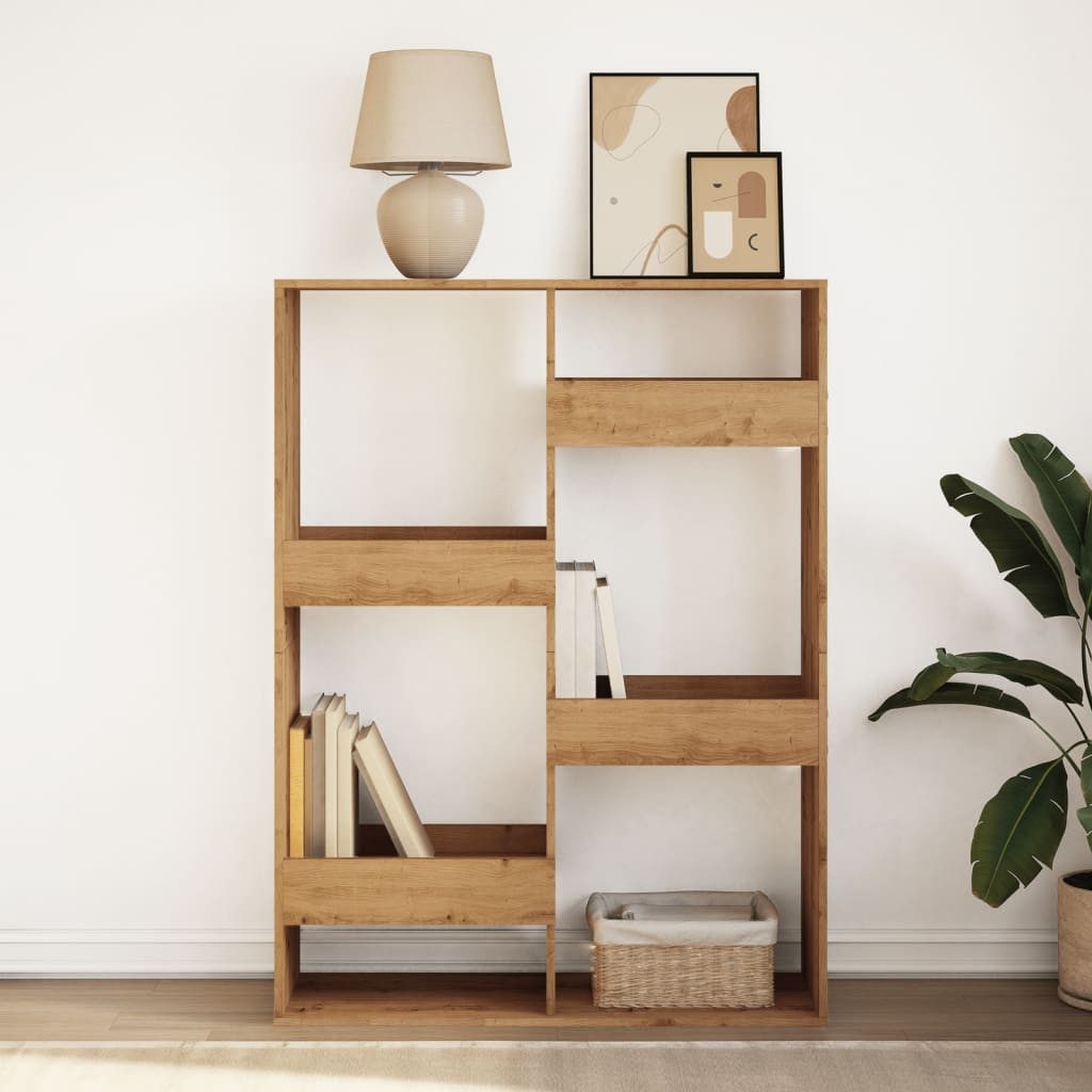 vidaXL Bücherregal Bücherregal Artisan-Eiche 100x33x135 cm günstig online kaufen
