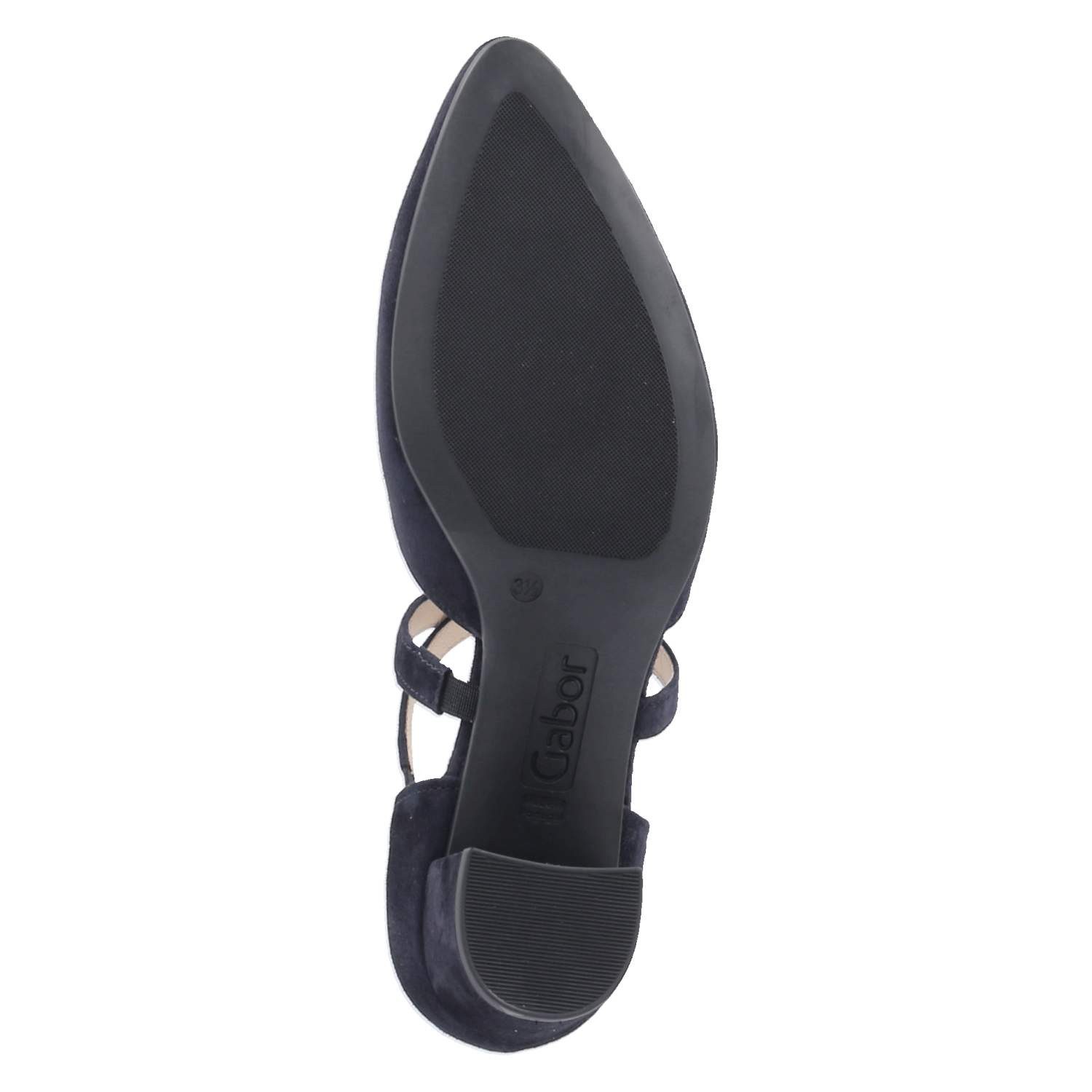 Gabor Gabor 81.343.16 Damen Rauleder blau Keilpumps