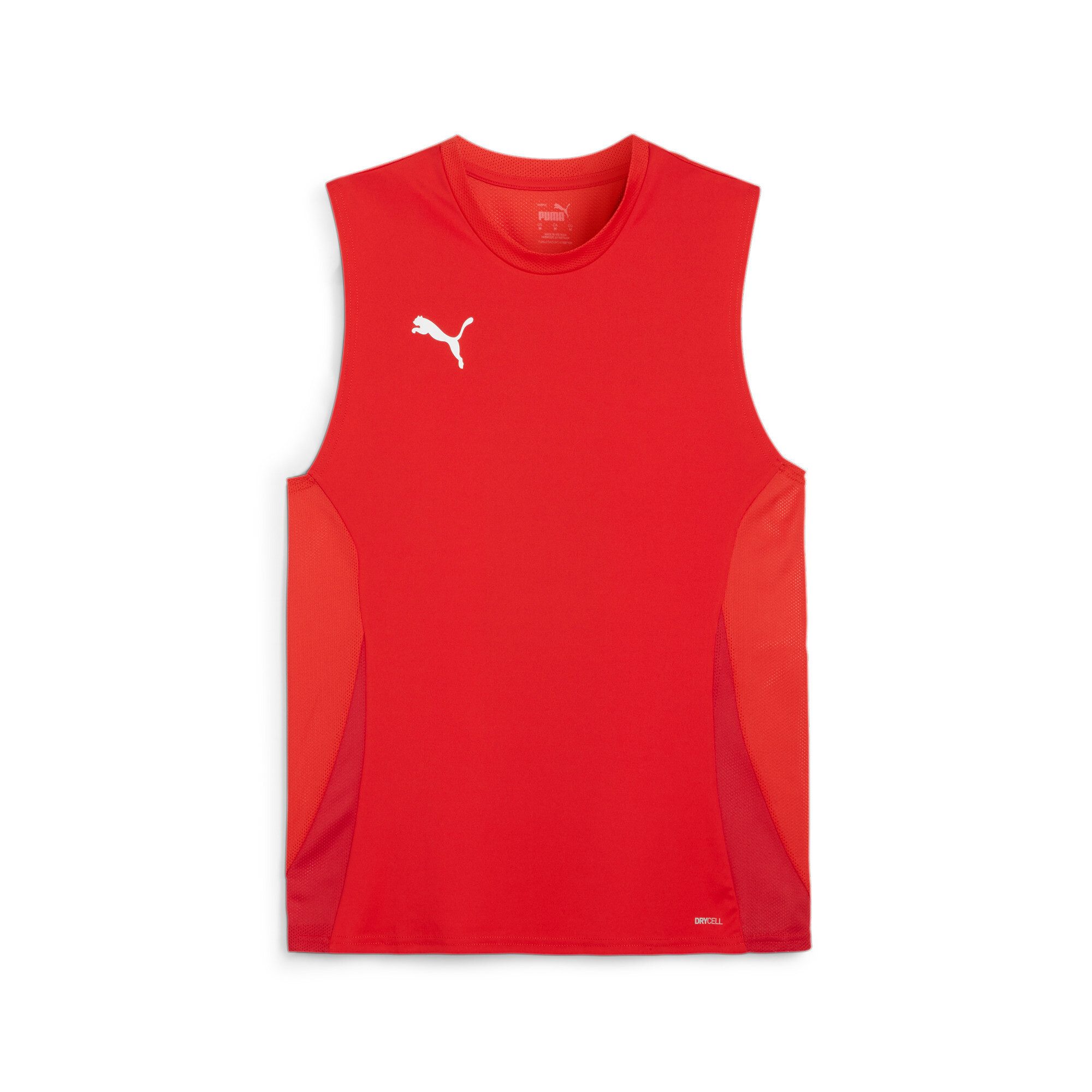 PUMA Fußballtrikot TEAMGOAL SLEEVELESS JERSEY für Fußball, ärmellos, sportlicher Stil, aus Interlock-Material