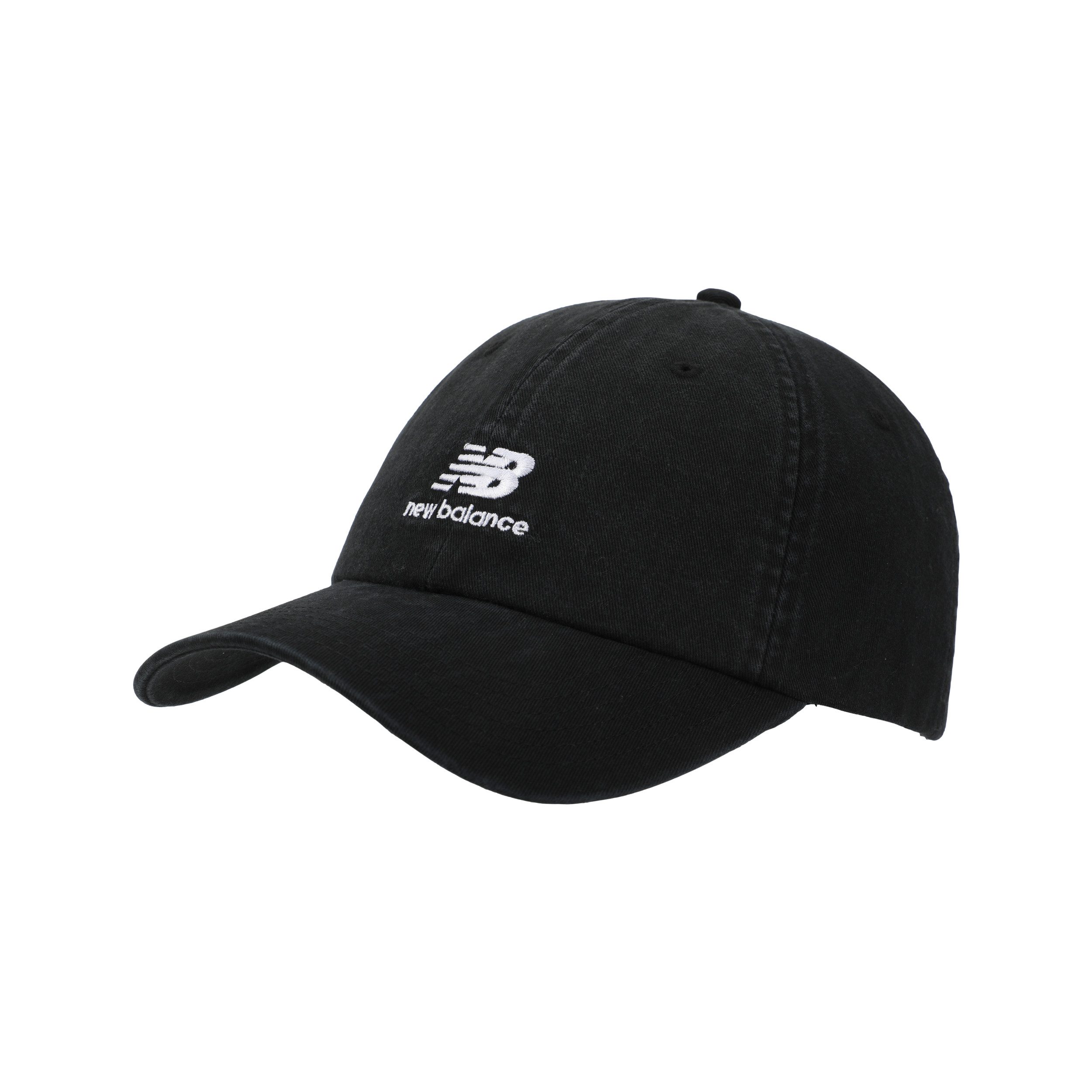New Balance Baseball Cap 6 PANEL FLYING NB STACKED LOGO HAT aus Baumwolle, leicht, für Erwachsene