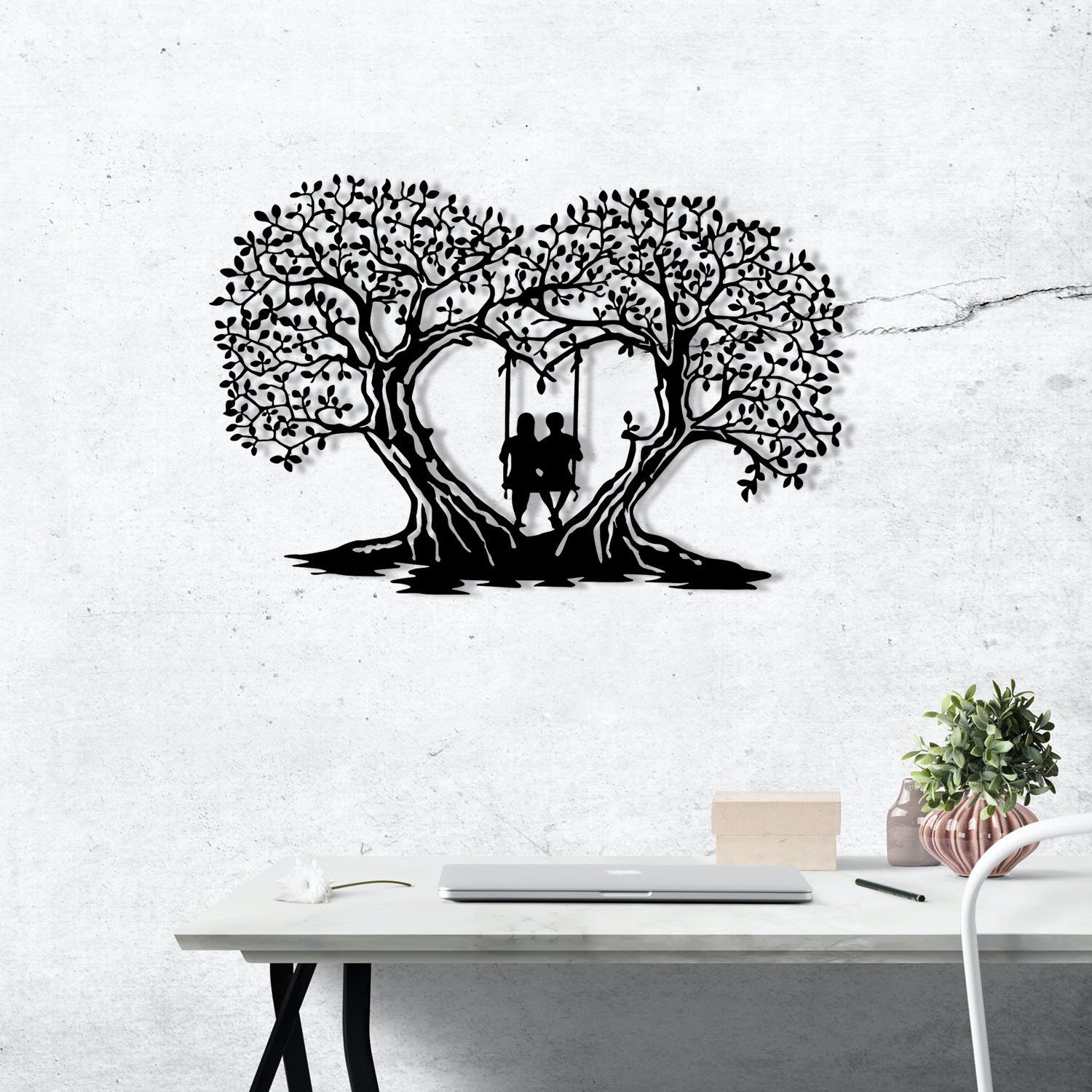 Wallity Wanddekoobjekt 100% METAL (Thickness: 1,2mm), 65 x 43 cm Z1251 günstig online kaufen