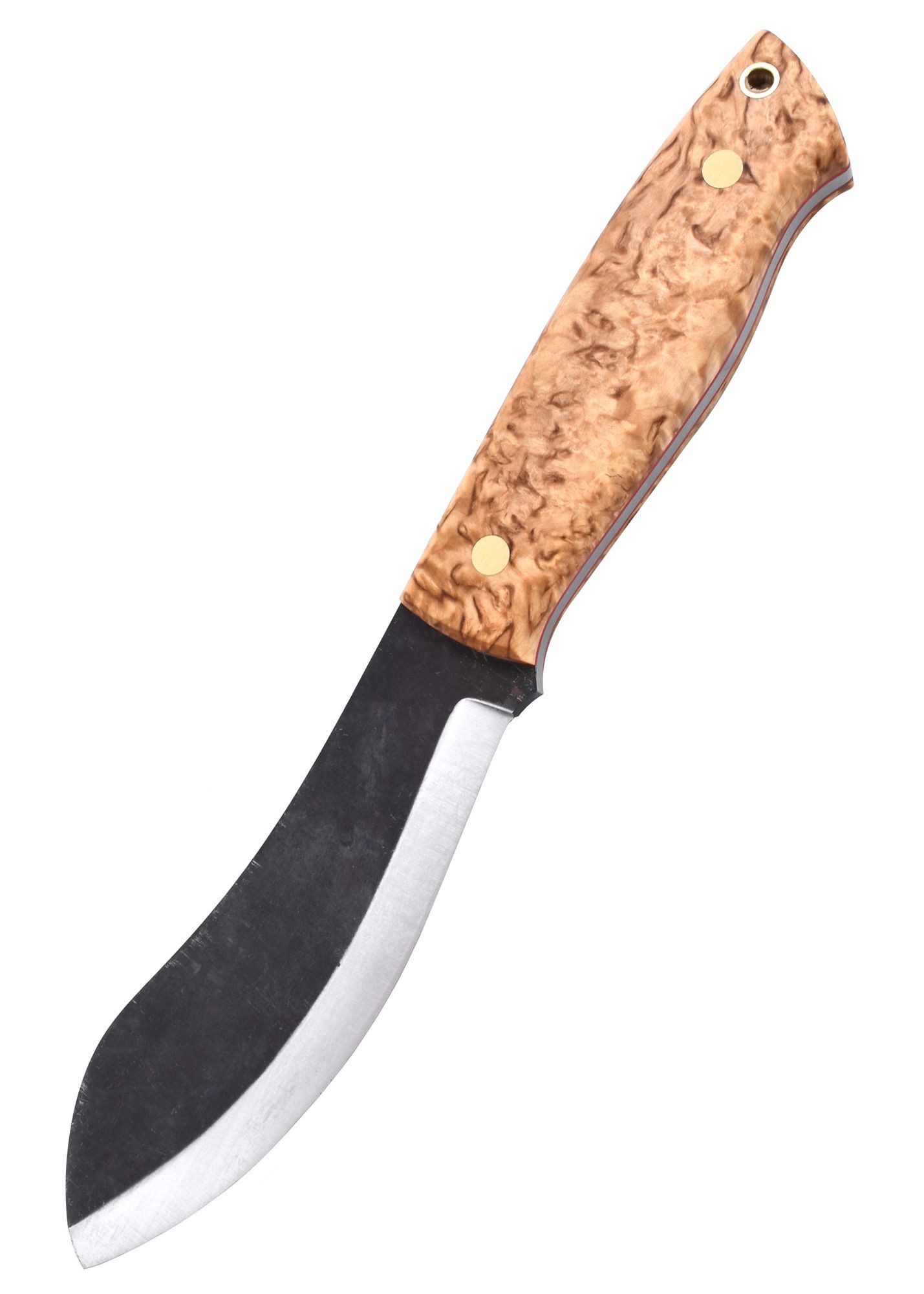 Taschenmesser Brisa Nessmuk 125 - Stabilisierte Maserbirke, Scandi
