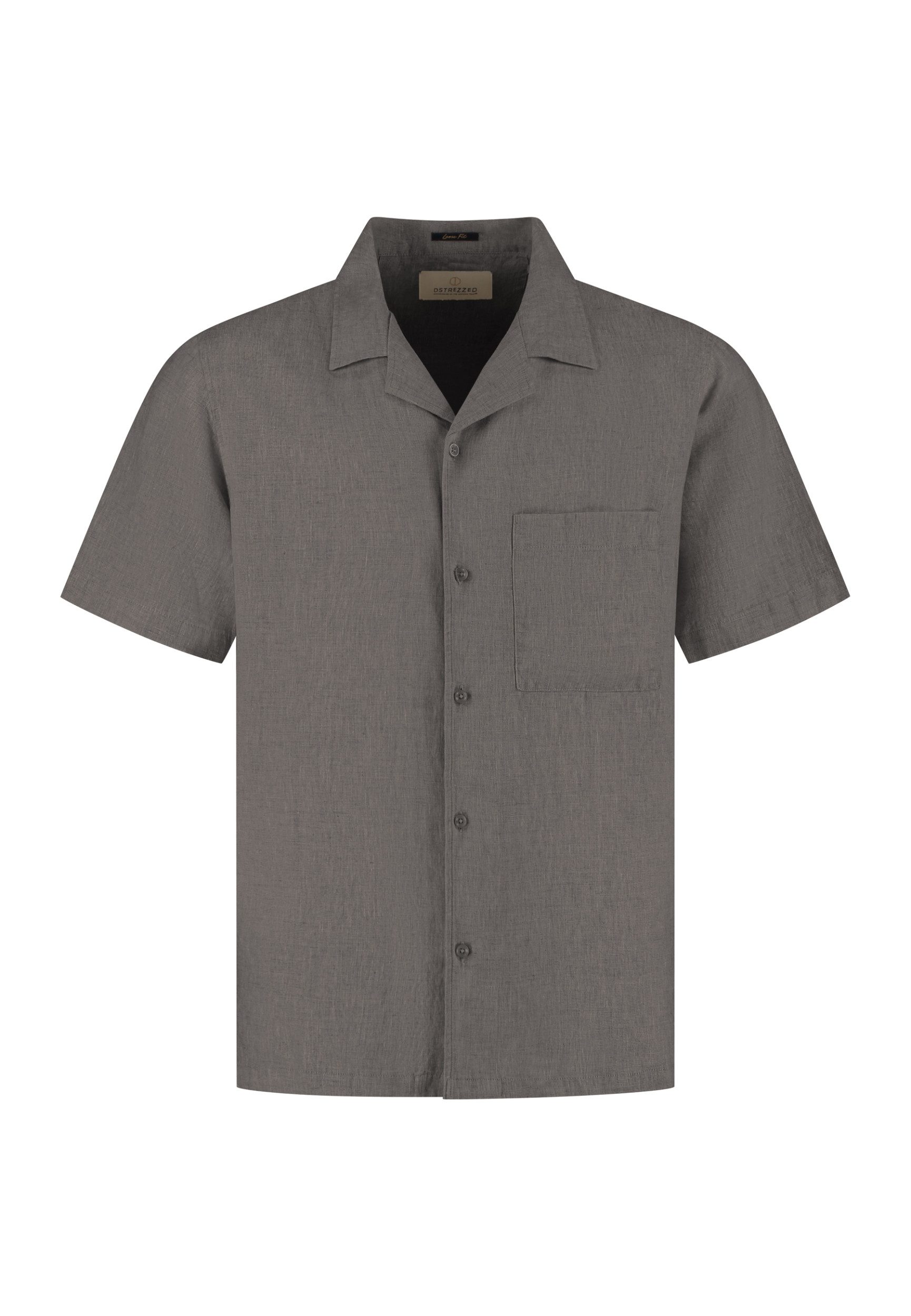 Dstrezzed Flanellhemd DS_Hero Resort Shirt Grey Brown