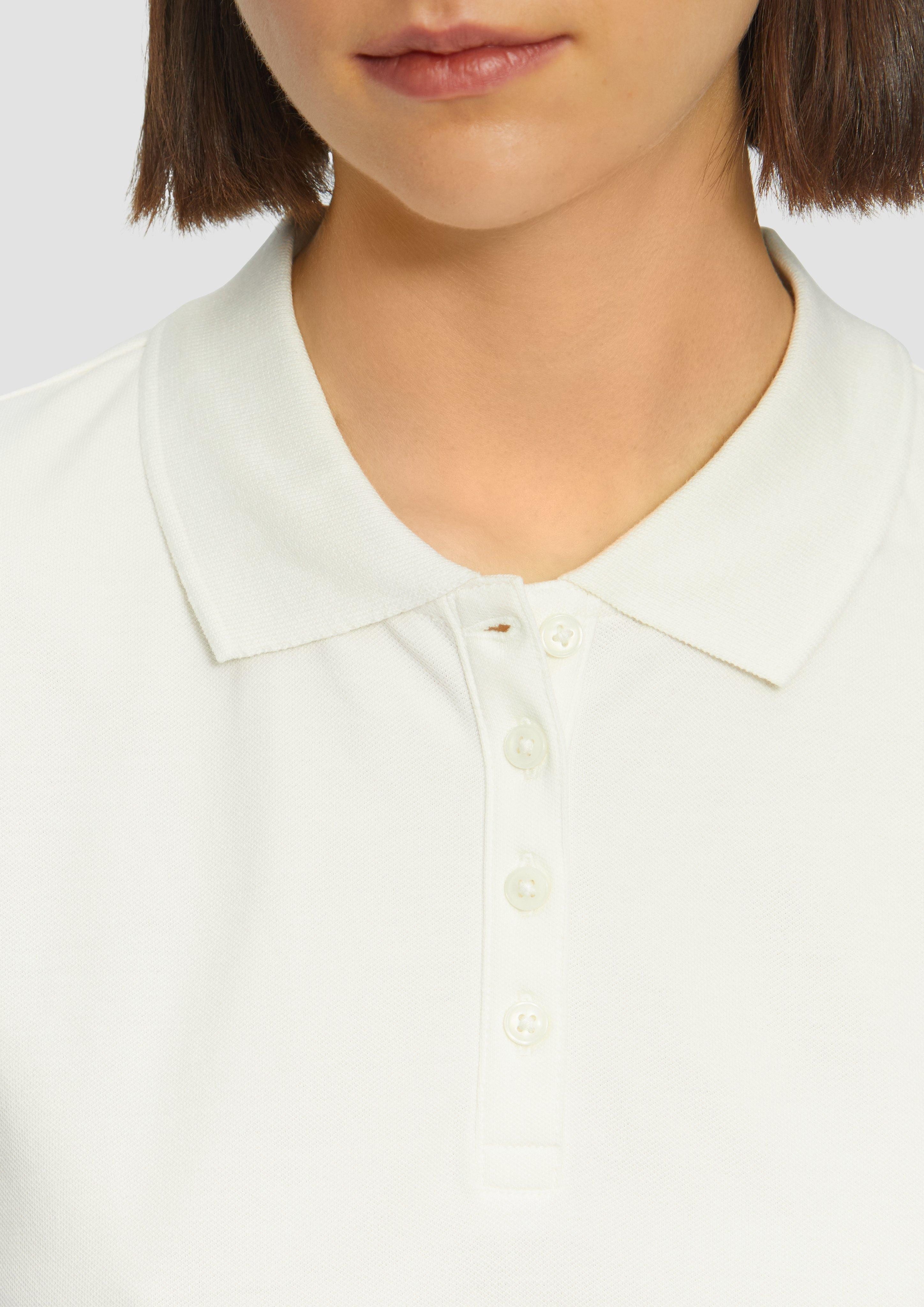 s.Oliver Poloshirt Piqué-Poloshirt aus Baumwollmix günstig online kaufen
