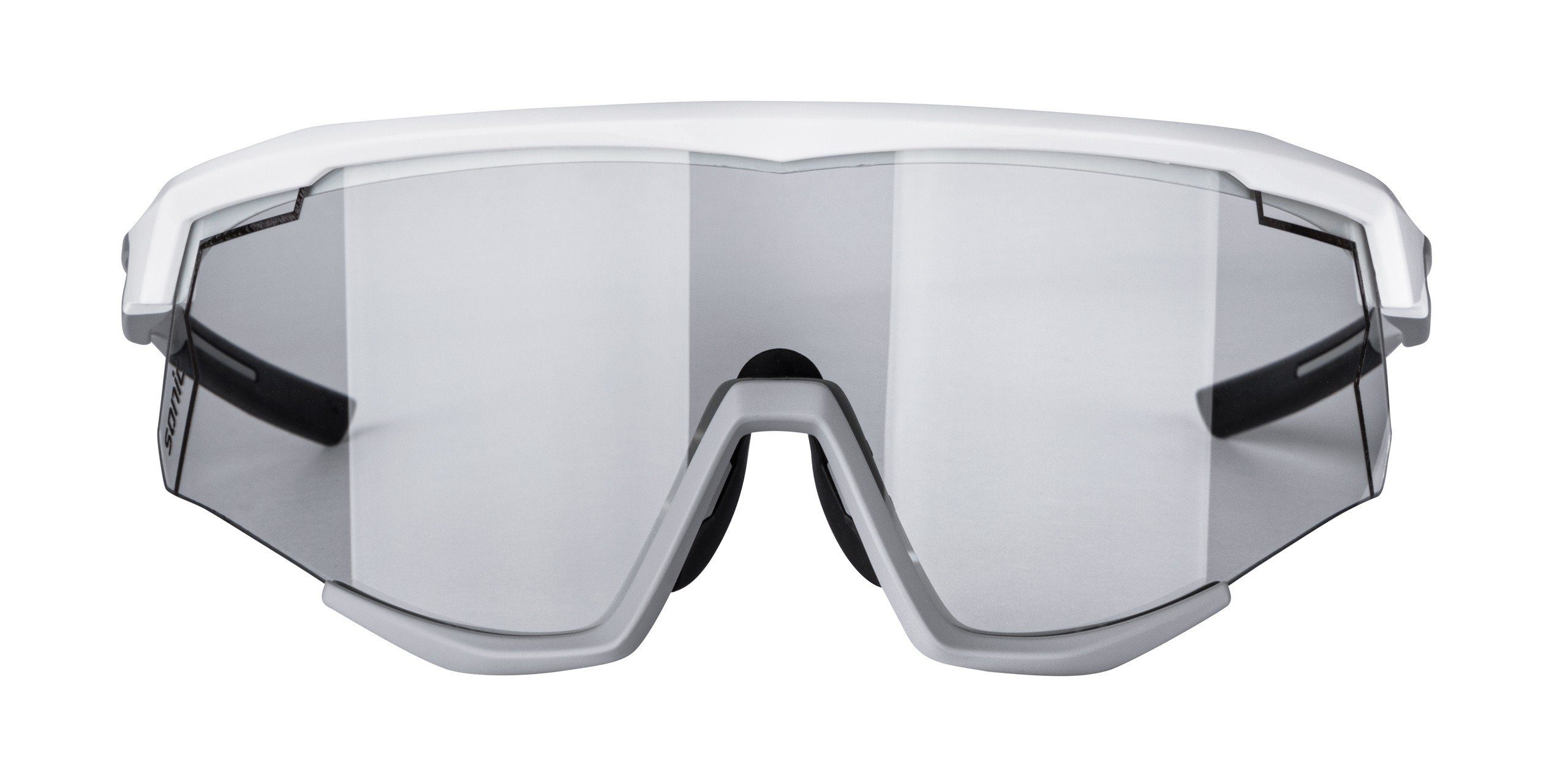 FORCE Fahrradbrille Sonnenbrille grau-weiss photochromic FORCE SONIC