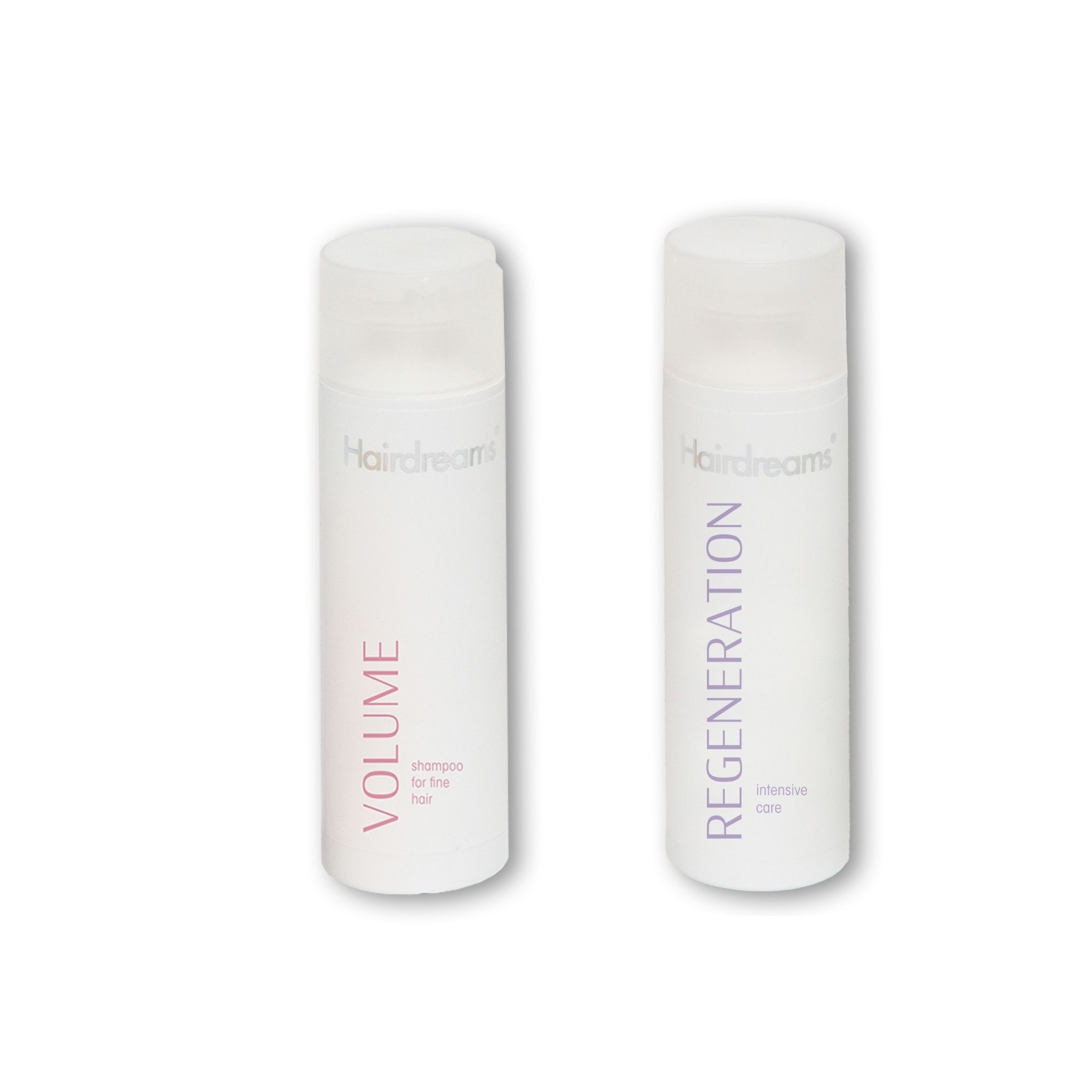 Hairdreams Haarpflege-Set Volumen Shampoo + Regeneration Care, Set, 2-tlg., für Haare mit Echthaarverlängerungen