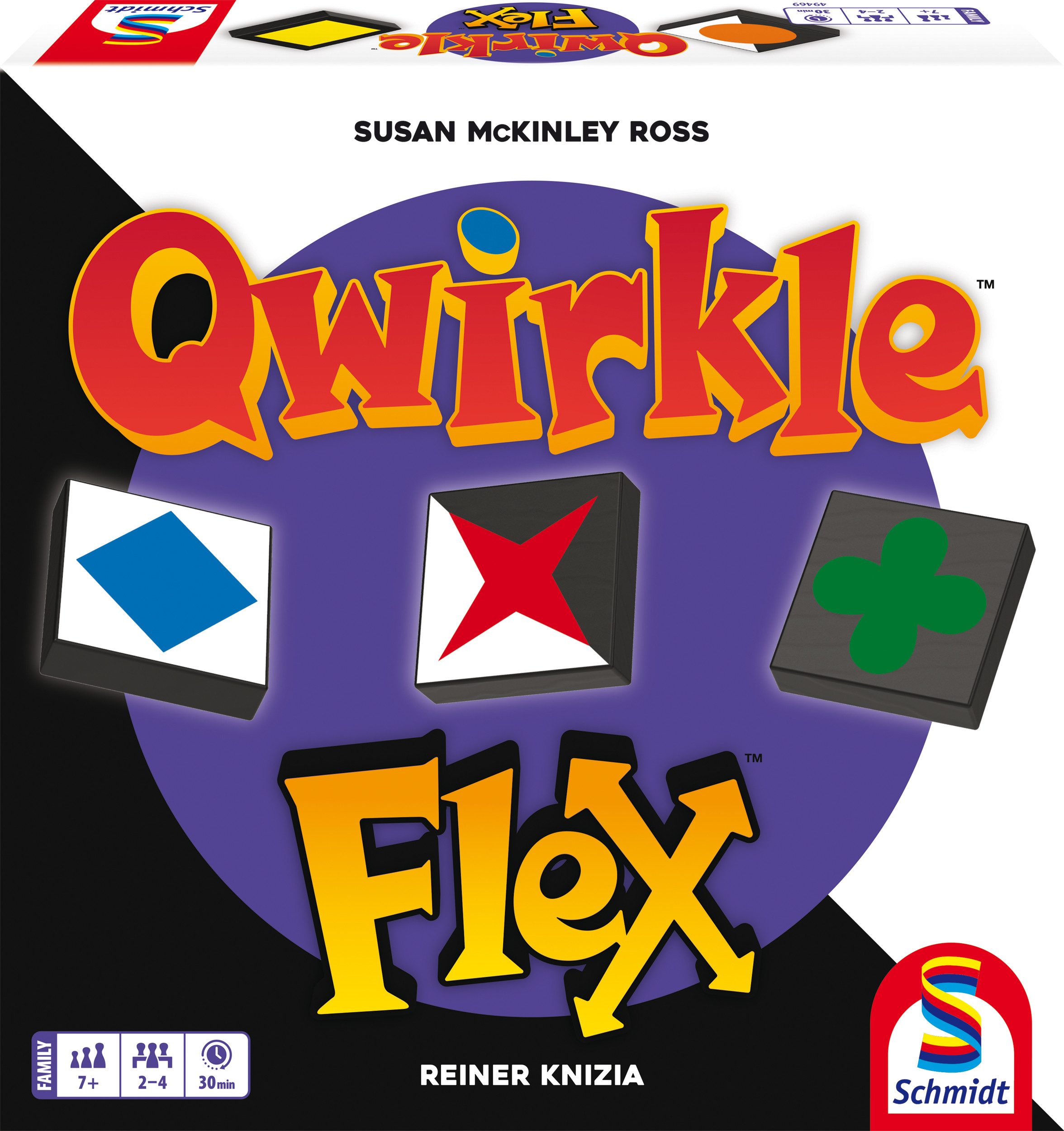 Schmidt Spiele Spiel Qwirkle Flex, Familienspiel