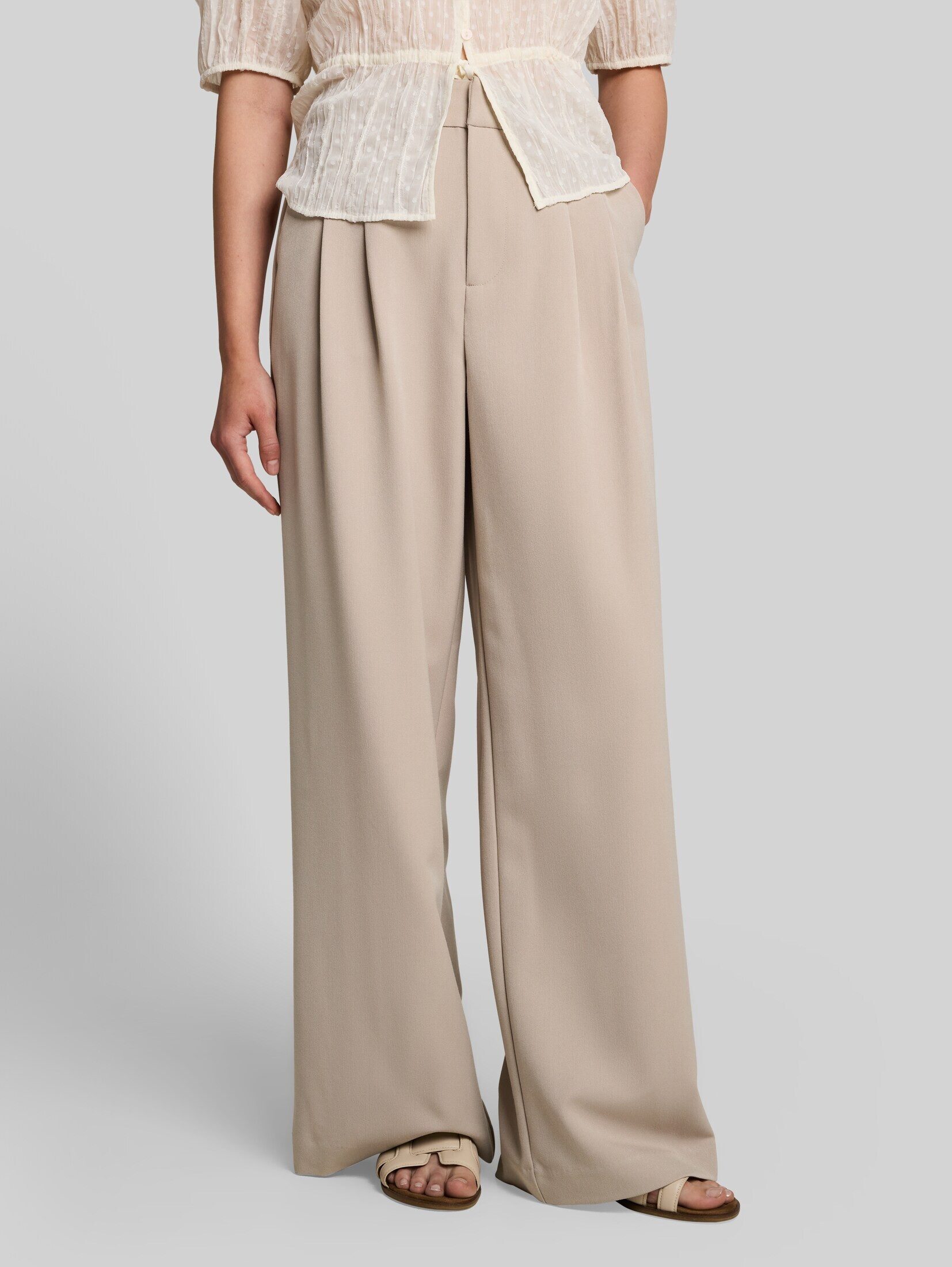 TOM TAILOR Denim Stoffhose Hosen & Chino Wide Leg Hose