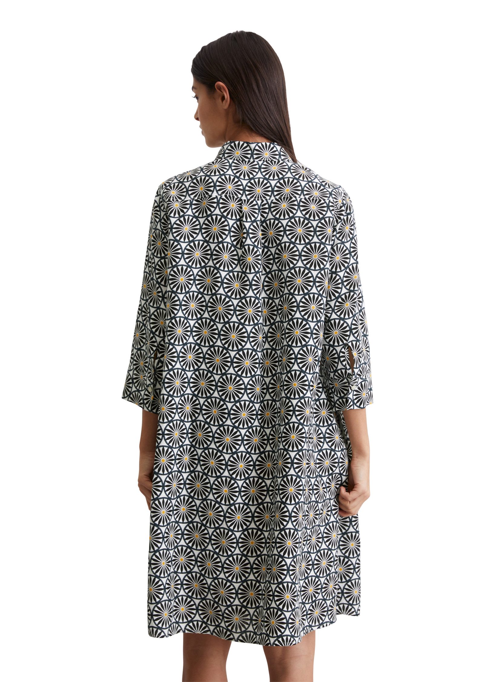 Marc O'Polo Hemdblusenkleid mit Printmuster günstig online kaufen