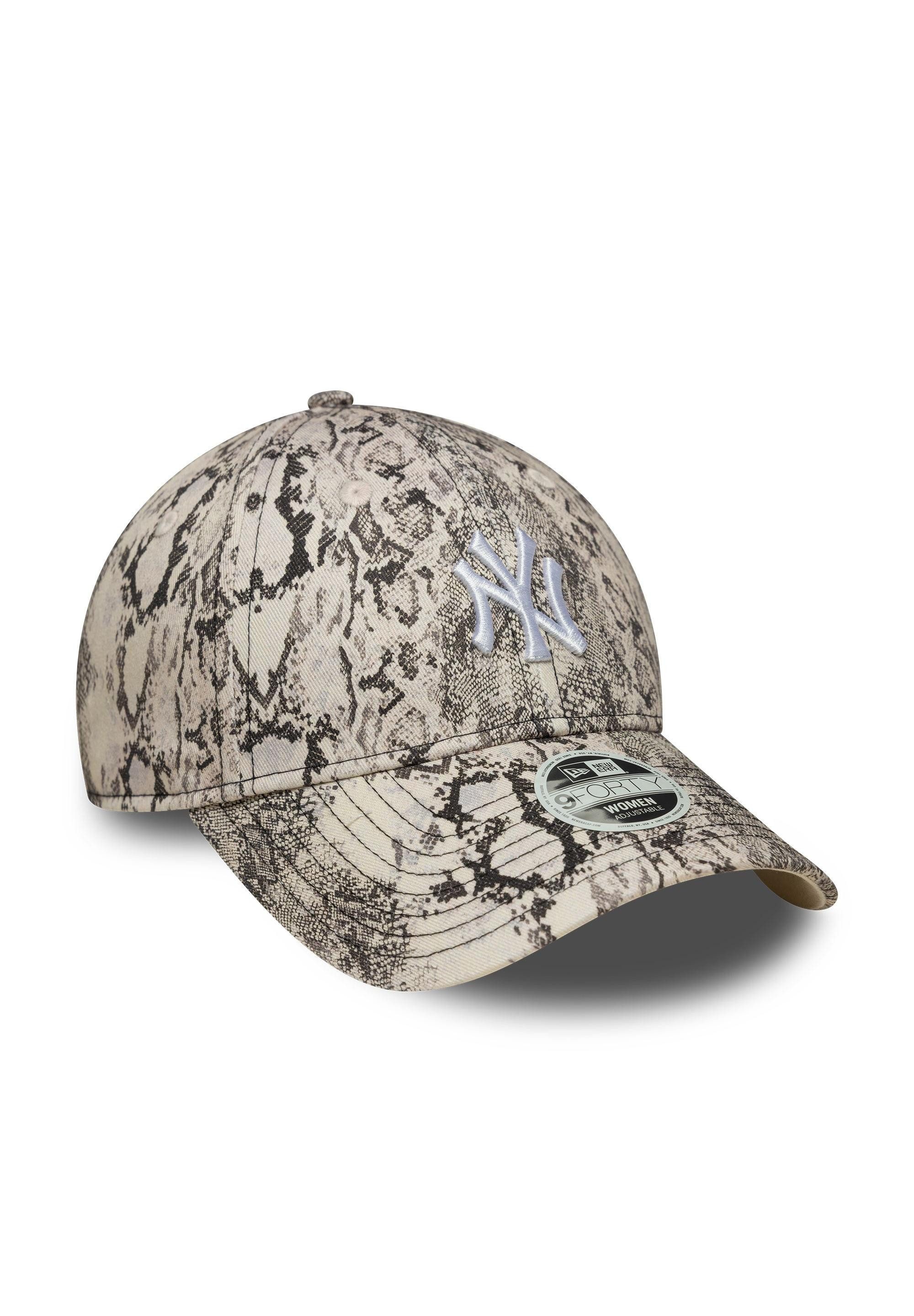 New Era Baseball Cap New York Yankees New Era Snake 9Forty Women Cap Beige Braun (1-St)