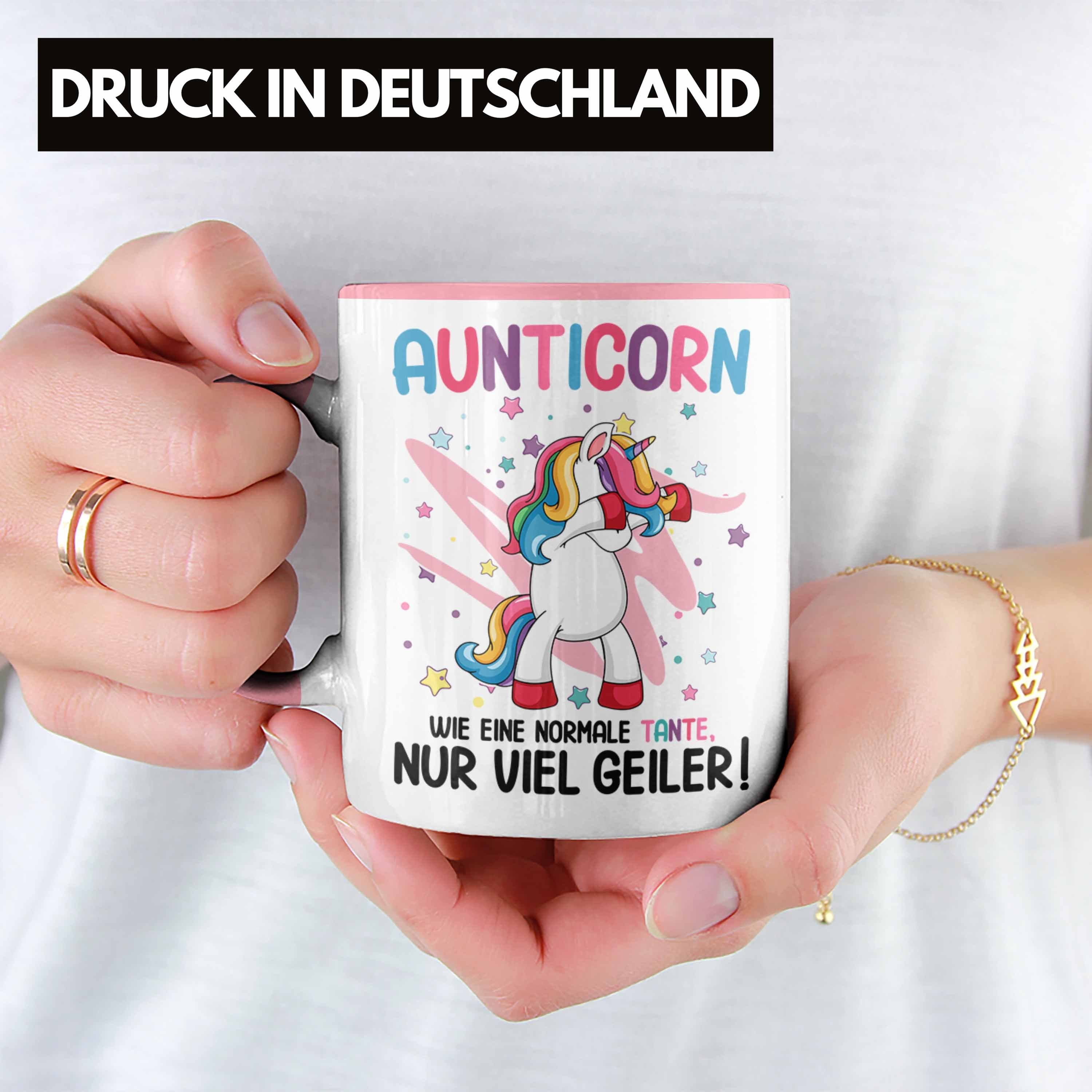 Trendation Einhorn - Lustig Spruch Eine Geburtstag Tasse Geschenk Tante Tante Aunticorn Wie Beste Rosa Normale Trendation