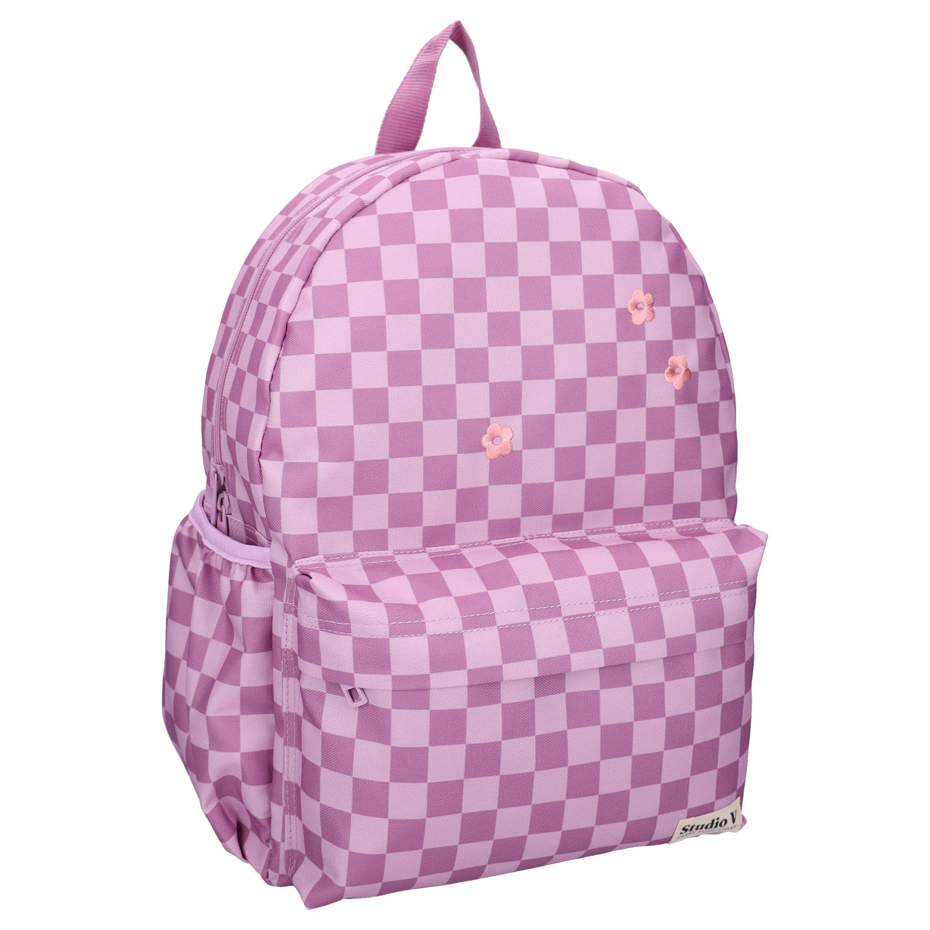 Studio V Rucksack Check This! Rucksack Kinder Backpack Schultasche Tagesrucksack