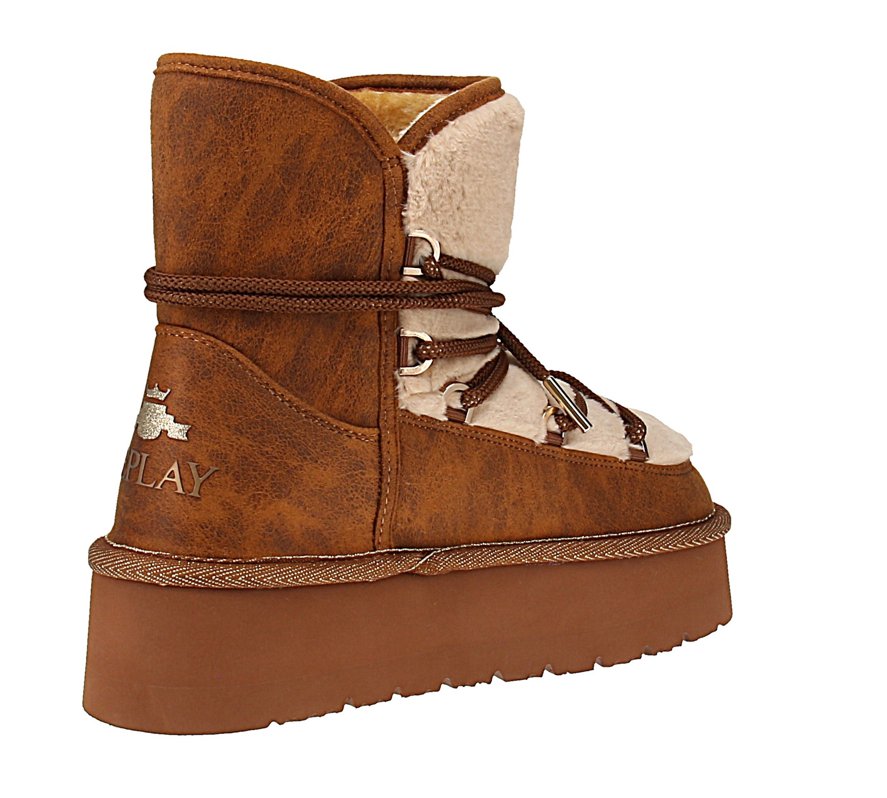 Replay Replay Chic Mount GWF5A C0015S - Damen Boots - 012-Brown Stiefel günstig online kaufen