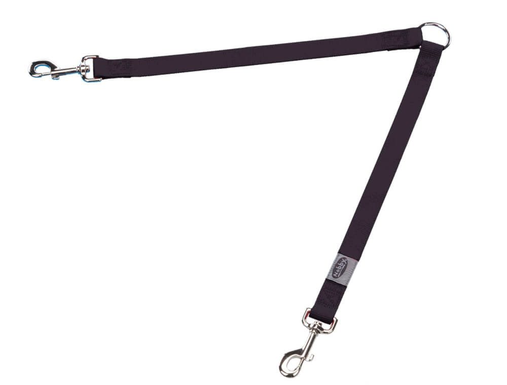 Nobby Hundeleine Koppel "Classic", schwarz, S