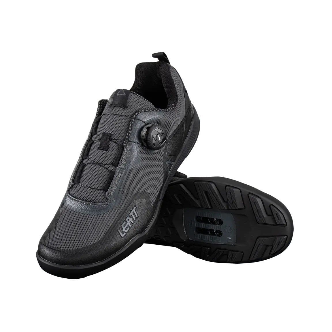 Klickpedal-Schuhe 6.0 Schuh Fahrradschuh Stealth Leatt 44,5 Leatt Clip
