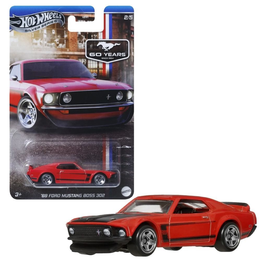 Hot Wheels Spielzeug-Rennwagen Ford Mustang Boss günstig online kaufen