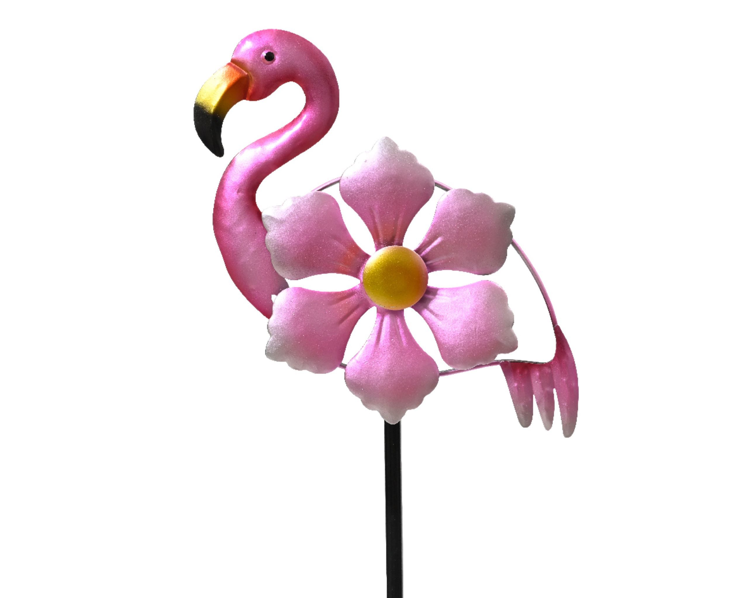 Decoris season decorations Gartenstecker Dekofigur Flamingo günstig online kaufen