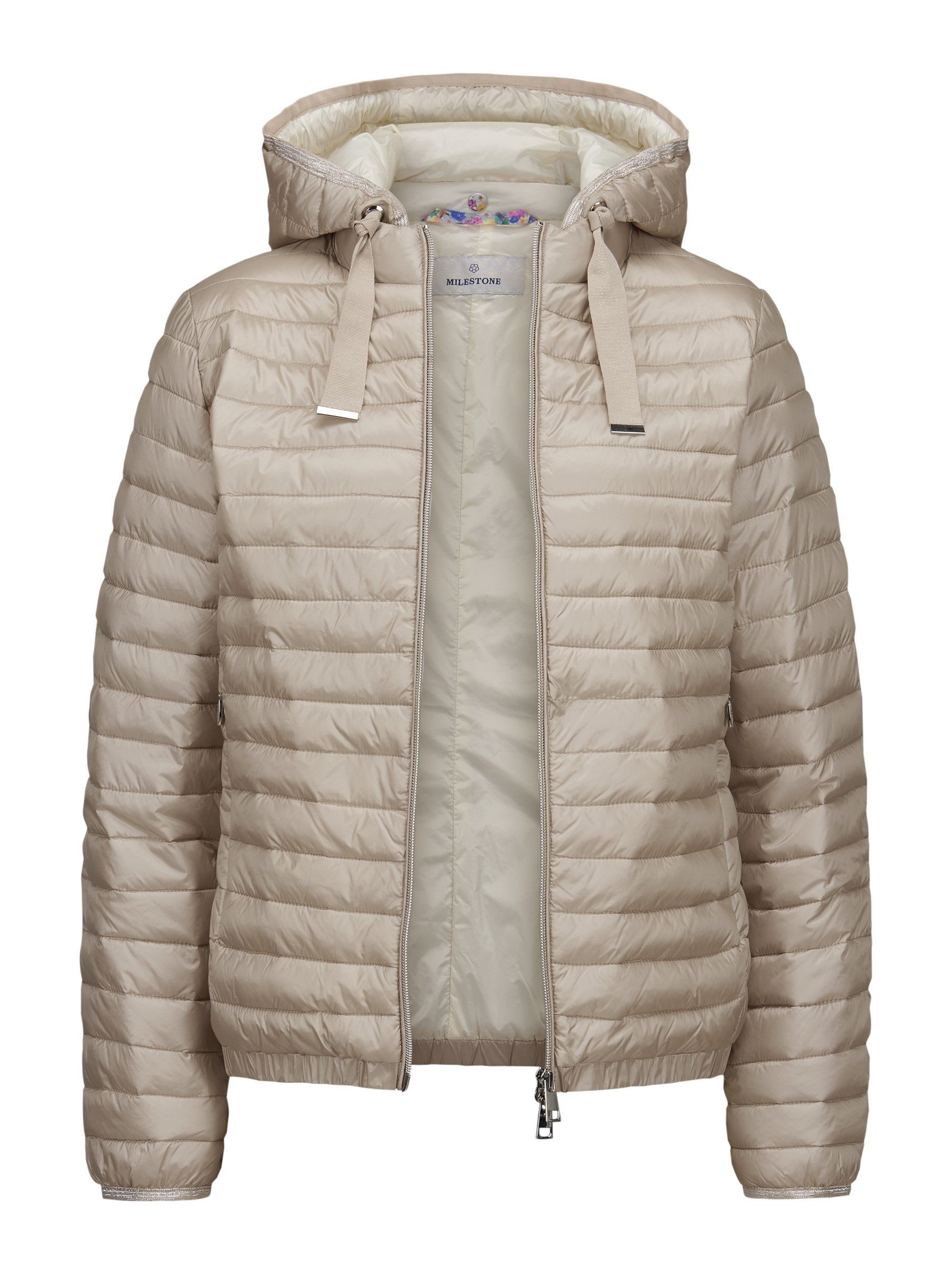 Milestone Steppjacke MSAmanda mit Zwei-Wege-Reißverschluss und abnehmbarer günstig online kaufen