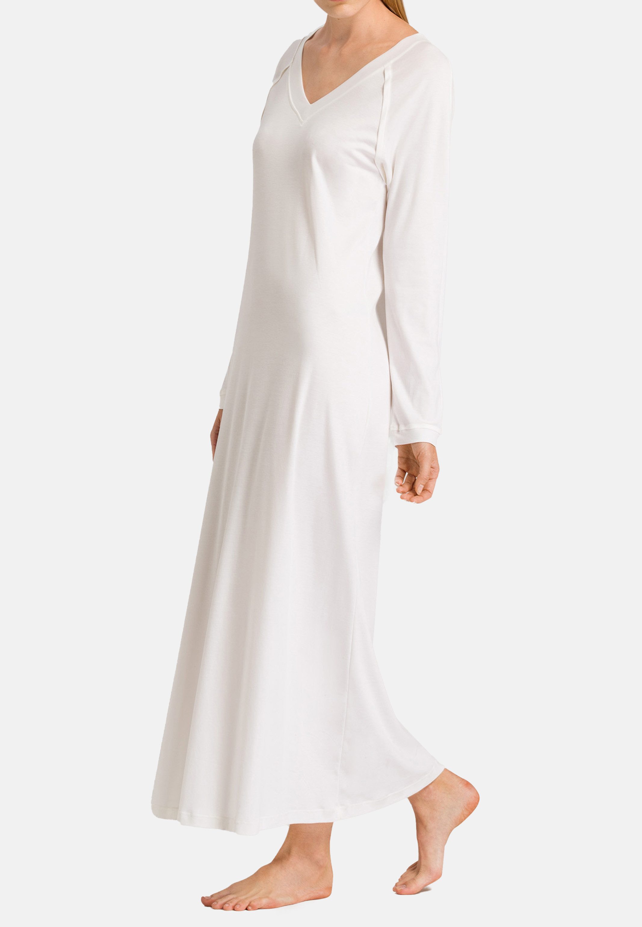 Hanro Nachthemd Pure Essence (1-tlg) Nachthemd Langarm - Baumwolle günstig online kaufen