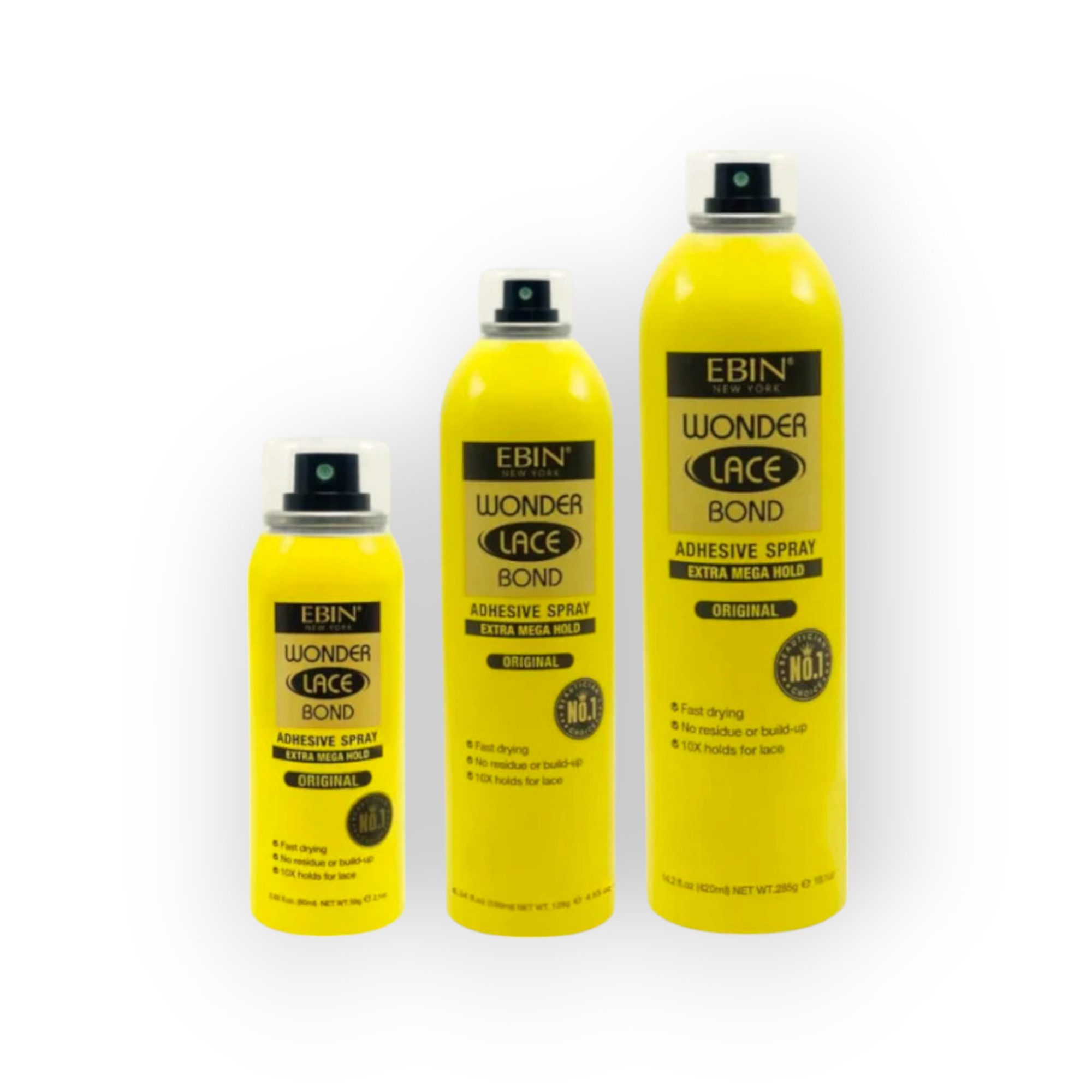 Haarspray Ebin Wonder Lace Bond Adhesive Spray Original