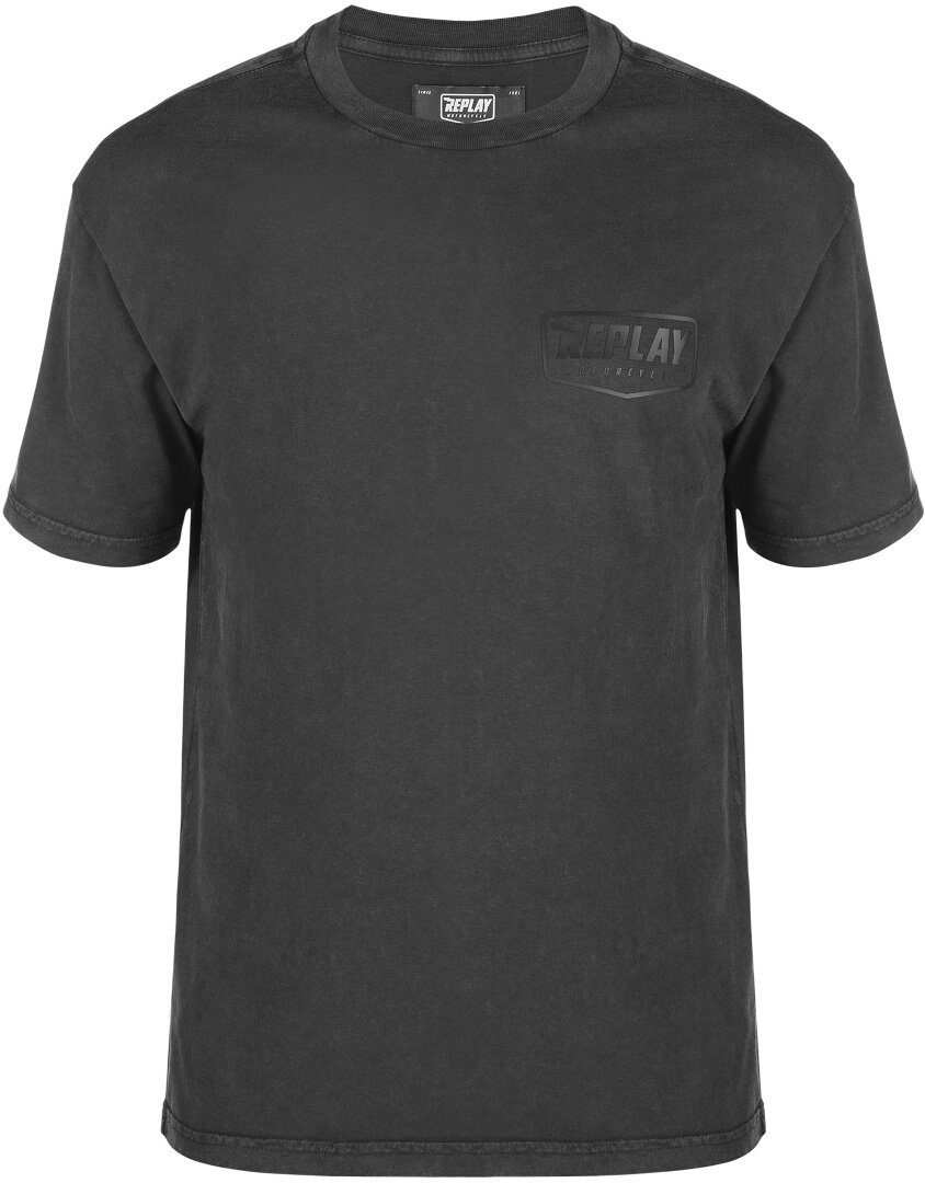 Classic Kurzarmshirt Black Replay T-Shirt