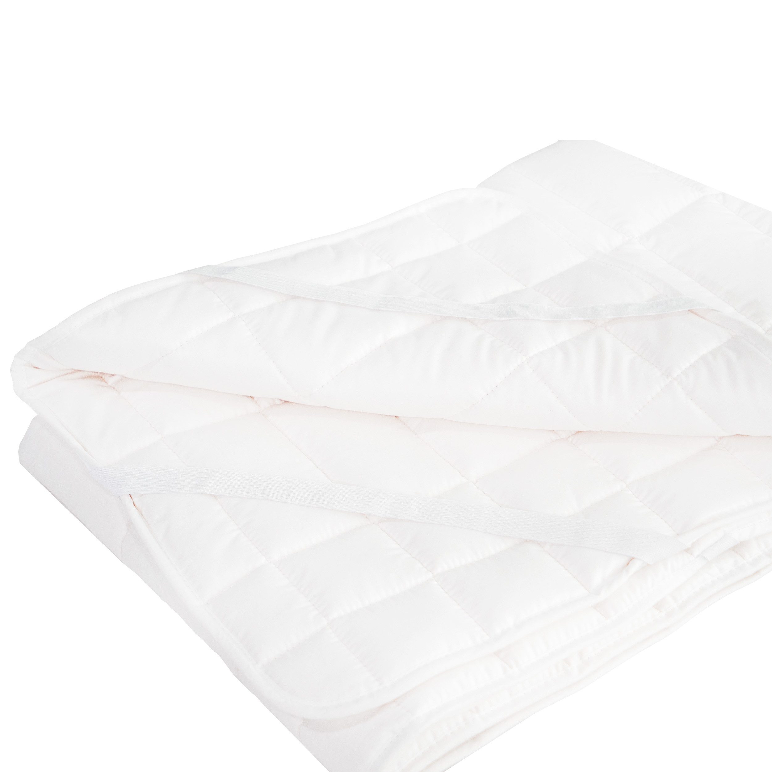 Matratzenauflage Cotton Traumschloss, Unterbett mit 4 Eckspanngummis günstig online kaufen
