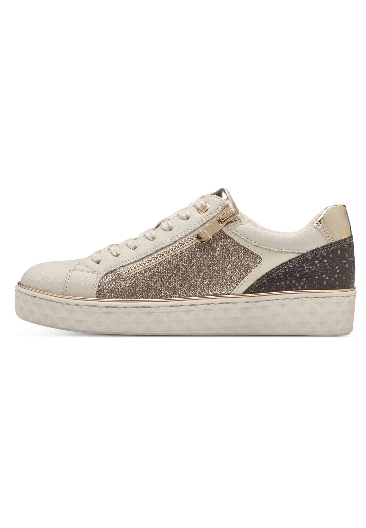 MARCO TOZZI 2-23709-41 40M Cream Comb Sneaker