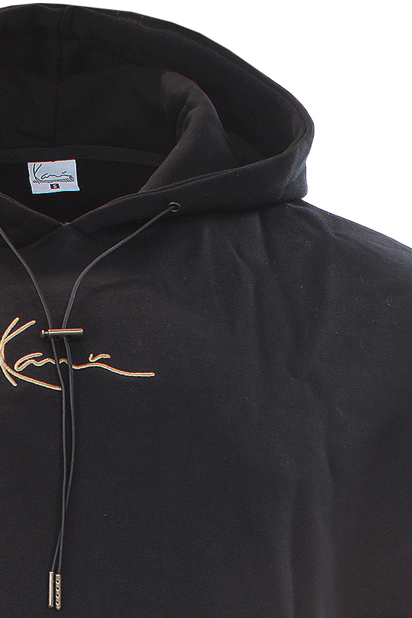 Karl Kani Kapuzenpullover Karl Kani Herren Small Signature OS Heavy Sweat Hoodie Black