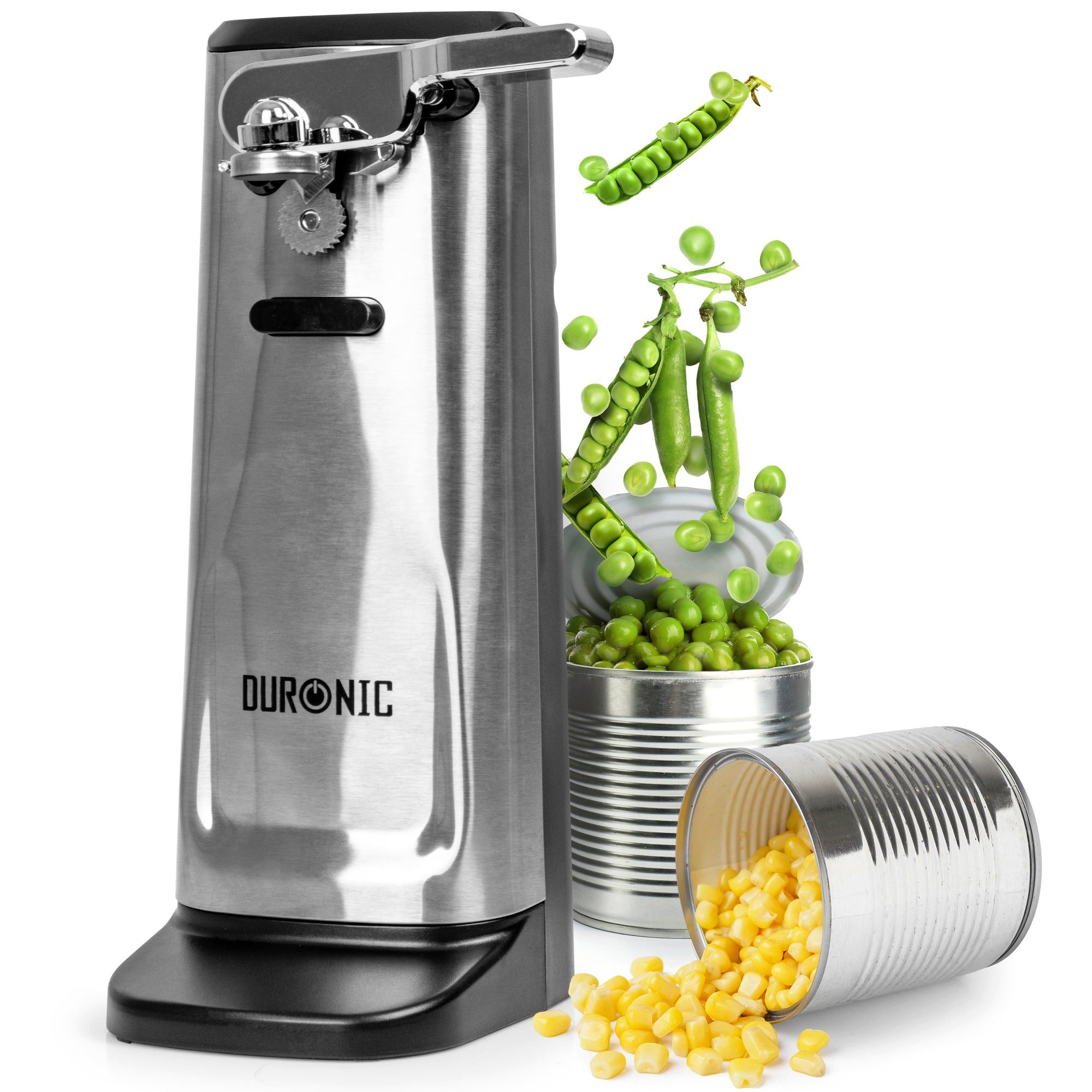 Duronic Elektrischer Dosenöffner CO60 Dosenöffner, elektrischer Büchsenöffner für 600ml Konservendosen, CO60 Dosenöffner, elektrischer Büchsenöffner für 600ml Konservendosen