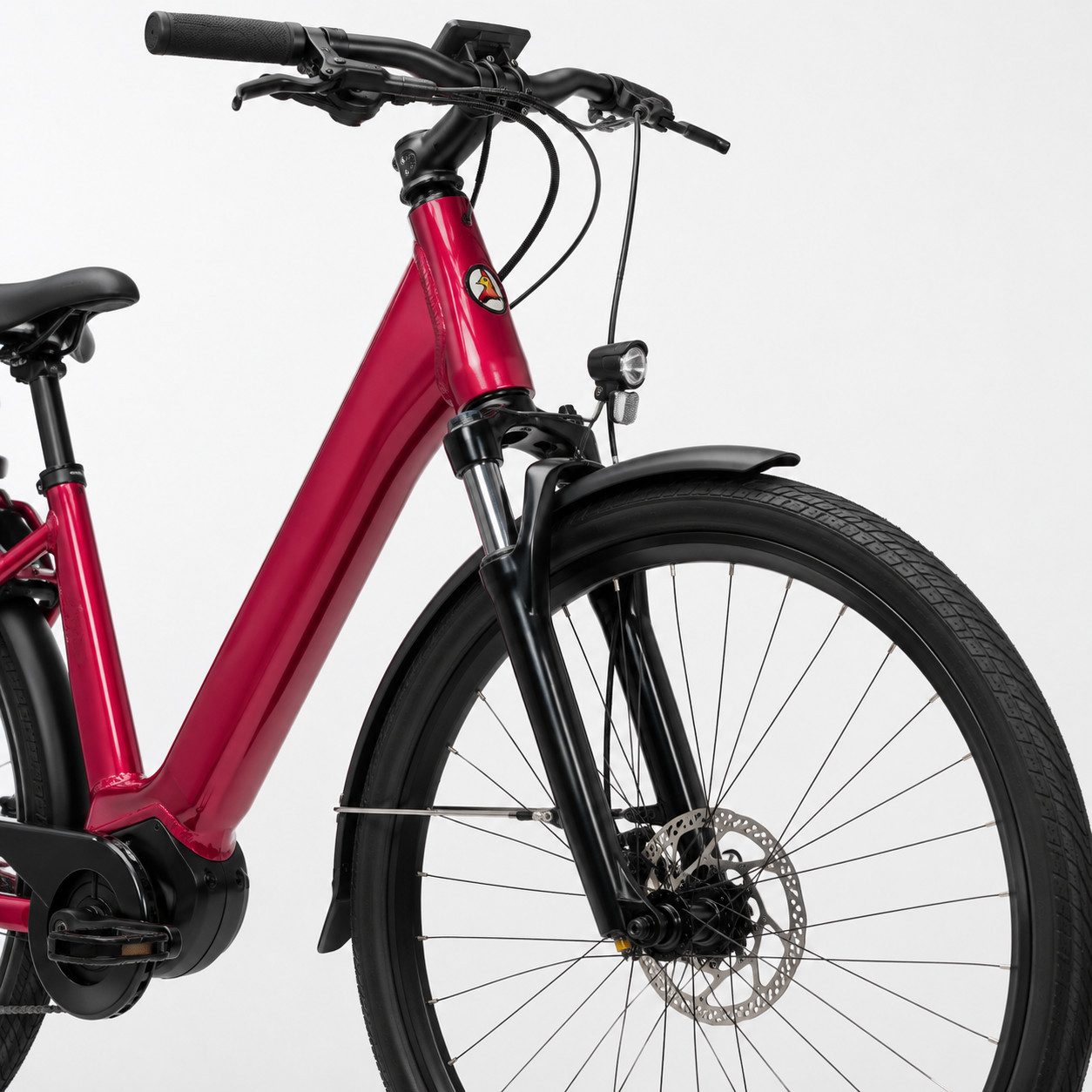PixelPilot E-Bike Cityrad City E-Bike 700C mit Vinka Mittelmotor, 36 V 10 Ah, Shimano 8-Gang, 8 Gang, Mittelmotor, 360 Wh, (Packung)